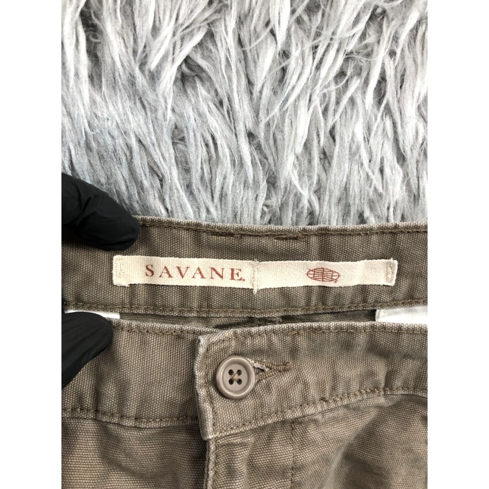 Savane Savane Cargo Shorts Mens Size 40 Mid Rise Beige Size US 40 / EU 56 - 7 Thumbnail