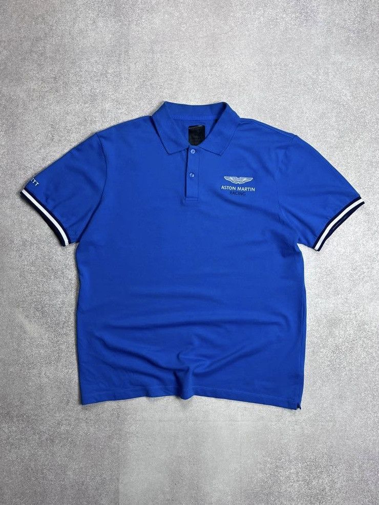 Hackett Vintage Hackett Aston Martin Polo Shirt Y2K XL Size US XL / EU 56 / 4 - 1 Thumbnail