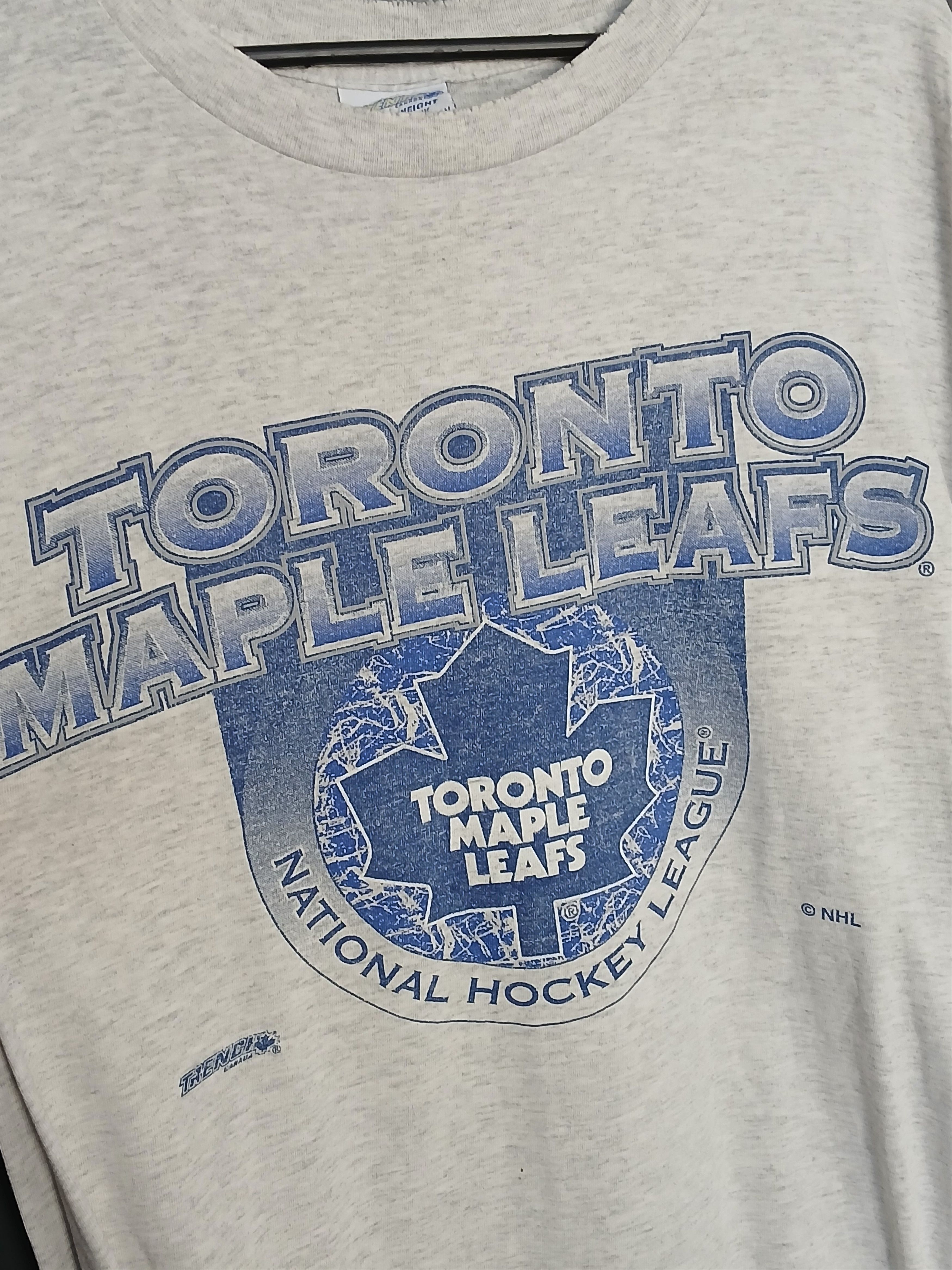 NHL × Vintage Vintage NHL Toronto Maple Leafs Hockey T-Shirt Size US XL / EU 56 / 4 - 3 Thumbnail