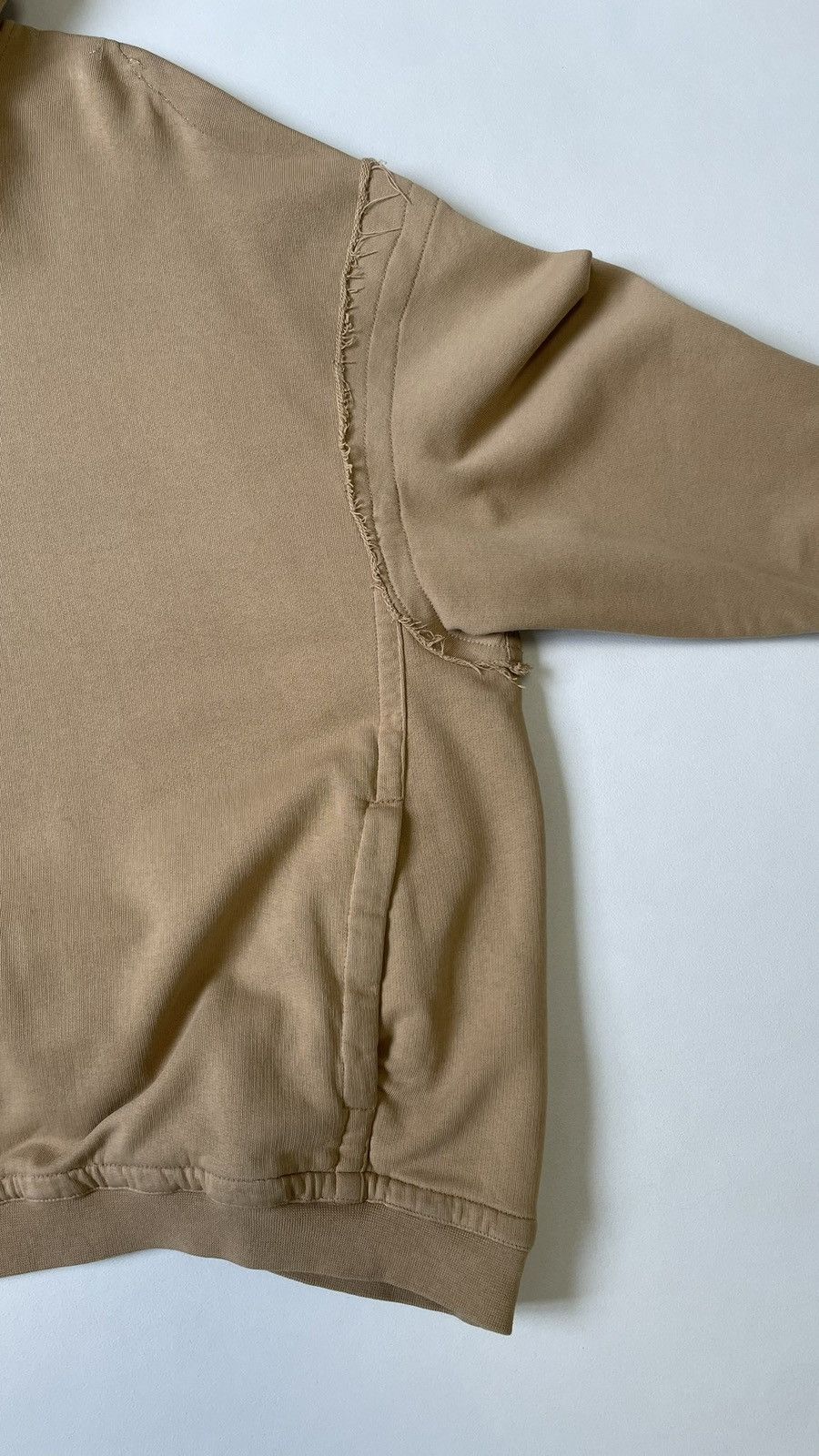 Haider Ackermann ‘Floral Embroidered’ Tan Cotton Perth Hoodie Size US L / EU 52-54 / 3 - 7 Thumbnail