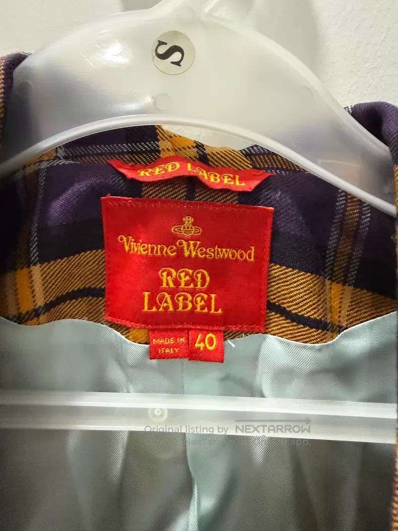 Vivienne Westwood Vivienne Westwood Yellow and Purple Plaid Set, Size 40 Jac Size S / US 4 / IT 40 - 4 Thumbnail