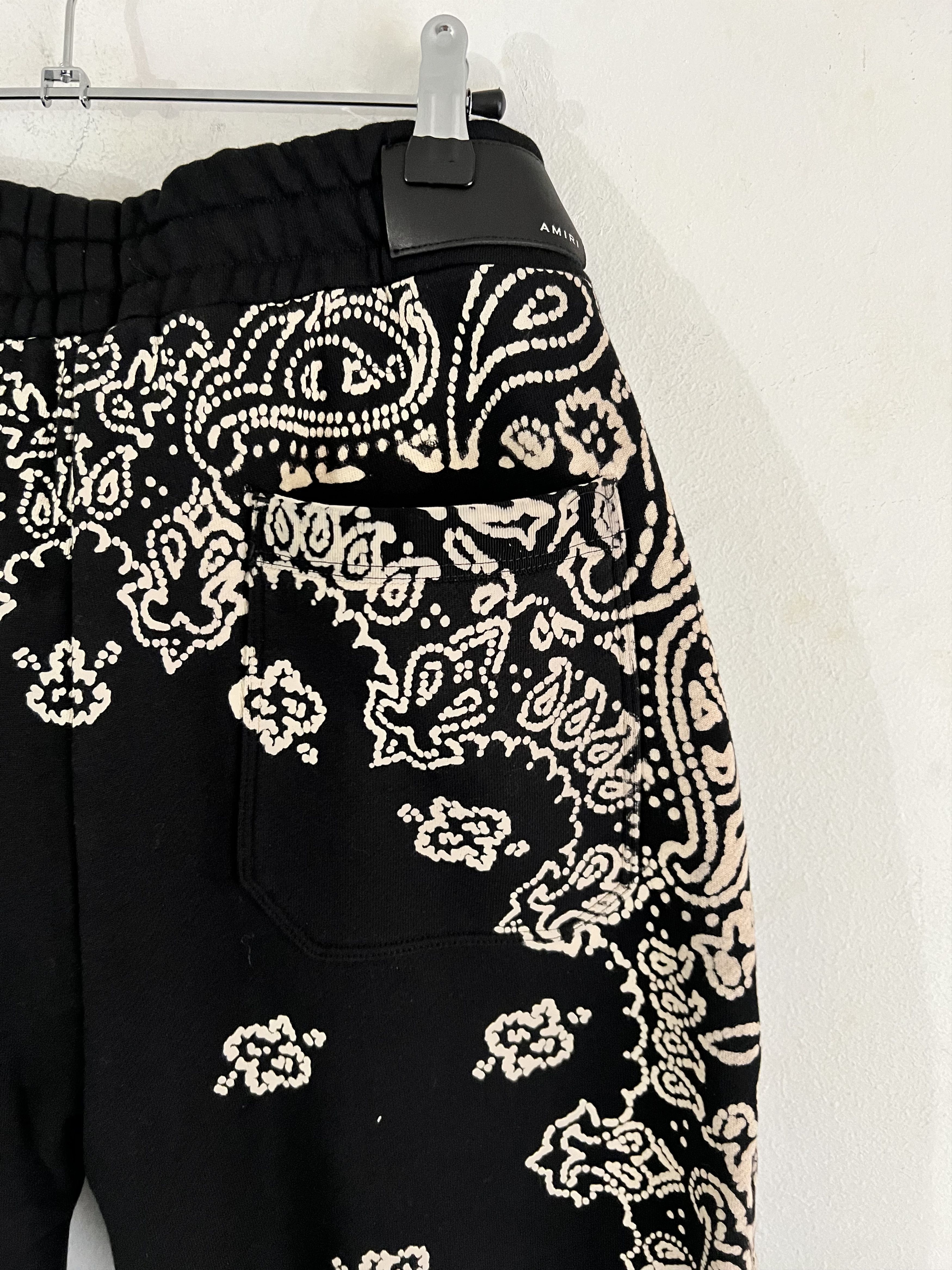 Amiri BNWT Black Bandana Bleach Sweatpants Size US 32 / EU 48 - 10 Thumbnail