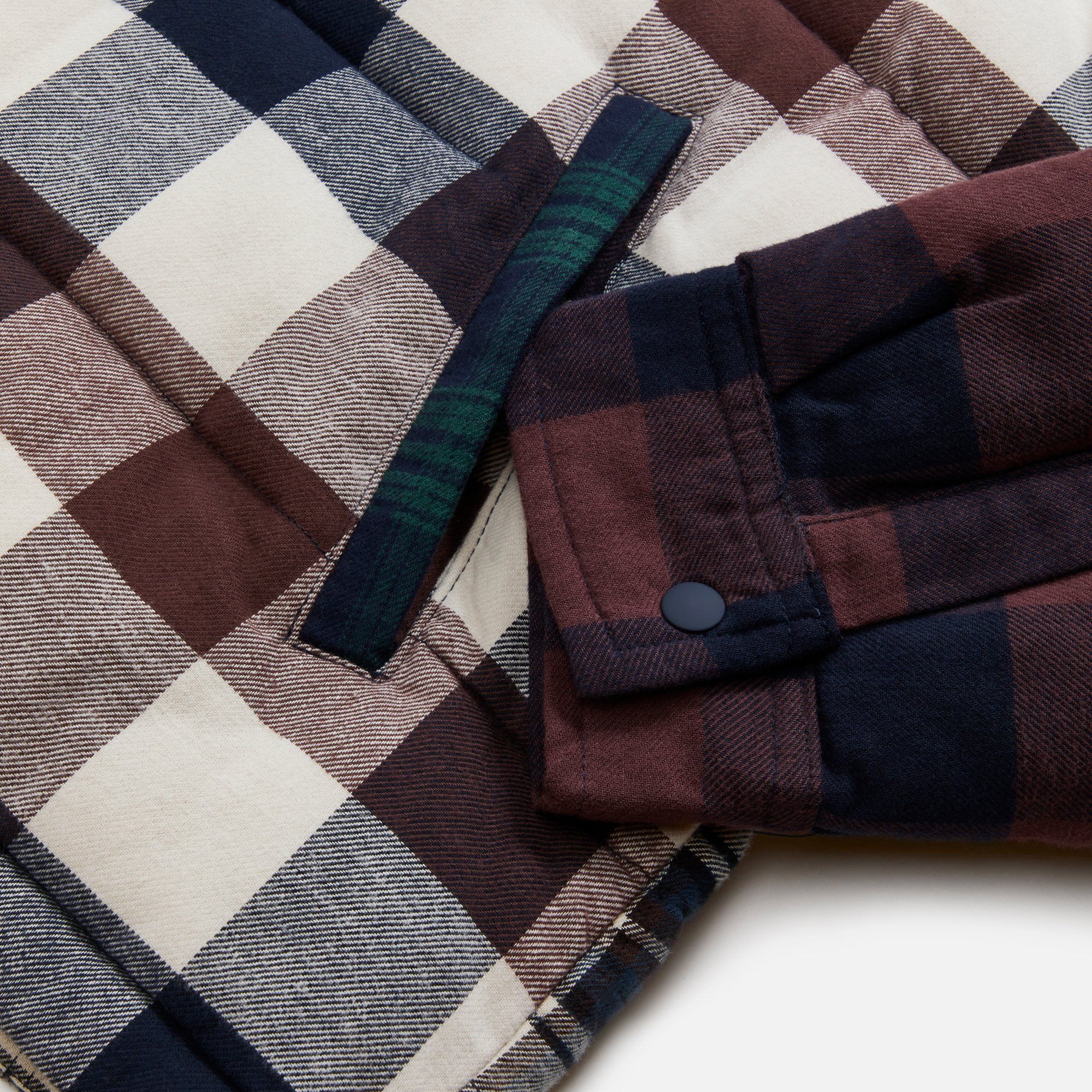 Kith KXTH Multi Plaid Murray Shirt Jacket(PADDED) Size US XS / EU 42 / 0 - 4 Thumbnail