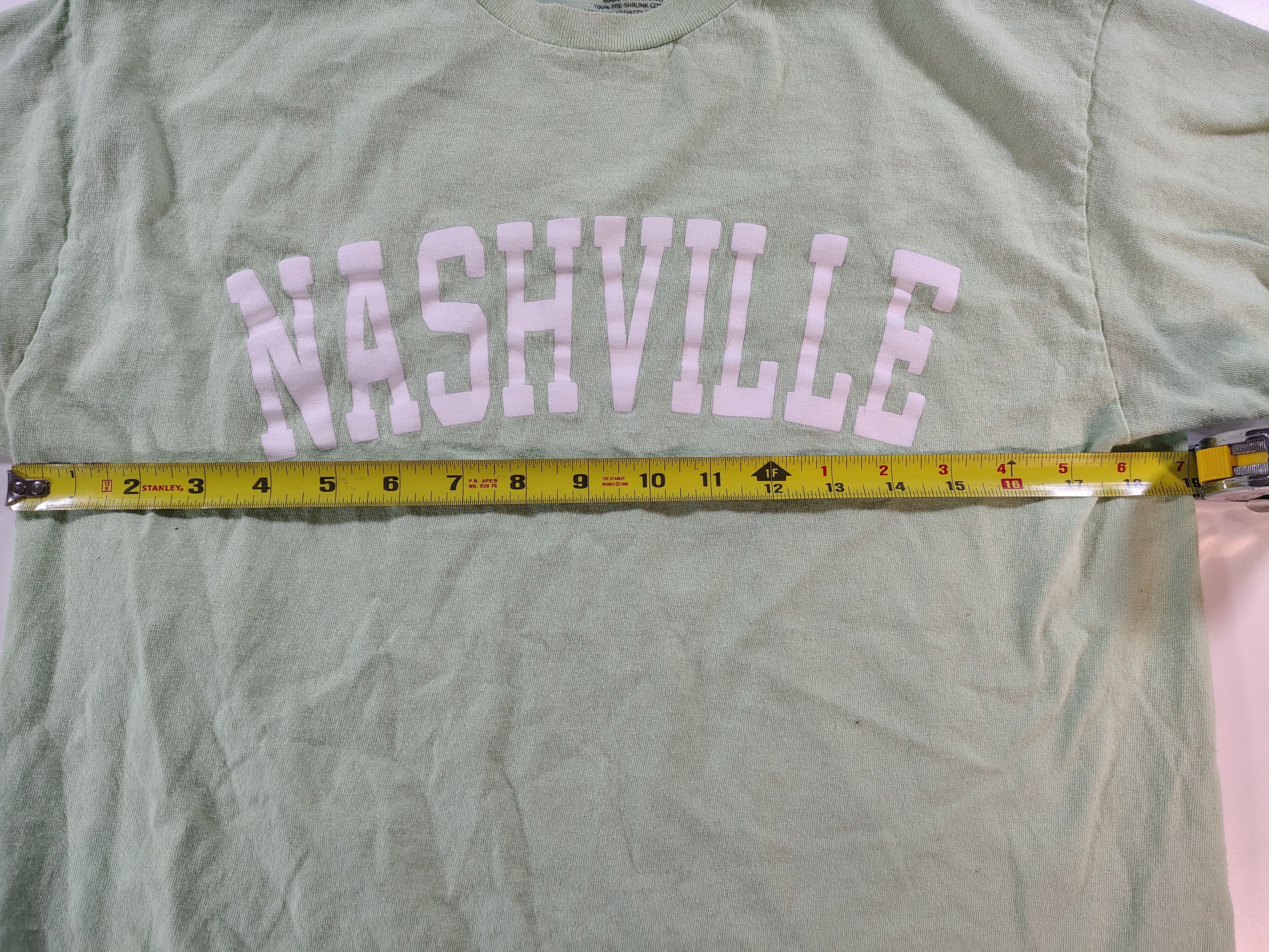 Other Women's Mint Green MV Sport Nashville Logo Graphic T-Shirt Size M / US 6-8 / IT 42-44 - 4 Thumbnail
