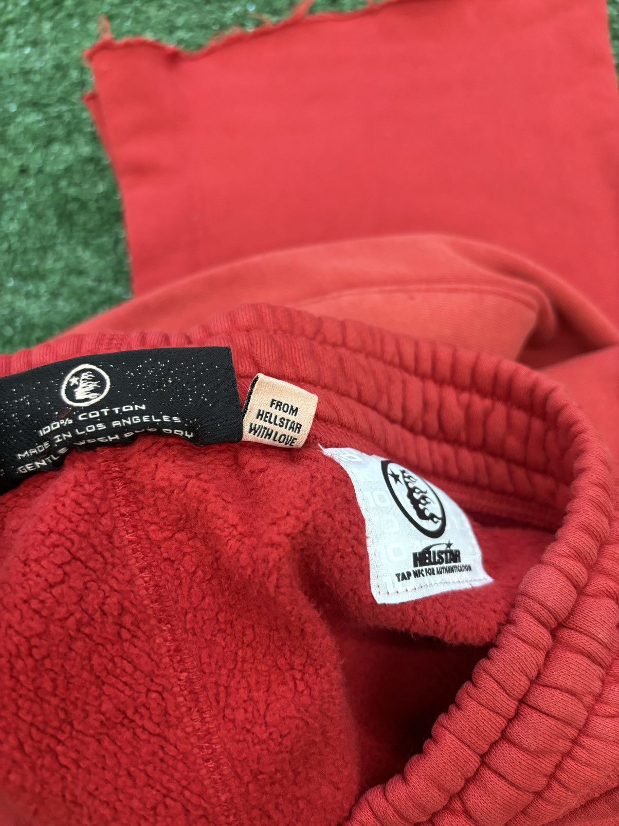 HELLSTAR Hellstar Red Sports Sweats Size US 37 - 4 Thumbnail