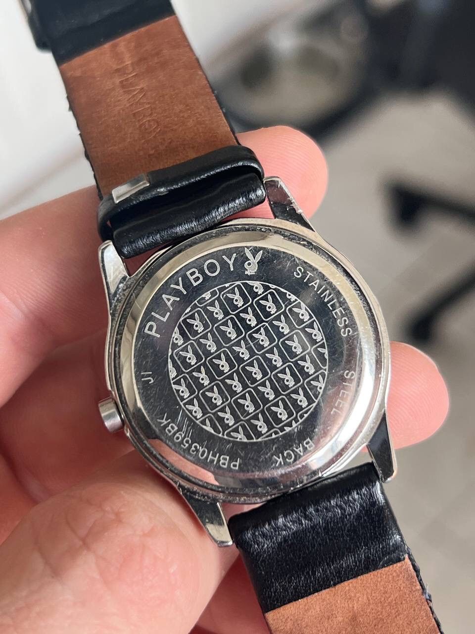 Japanese Brand × Vintage Vintage 🐰 Play Boy Japanese style futuristic Steel Watch Size ONE SIZE - 6 Thumbnail