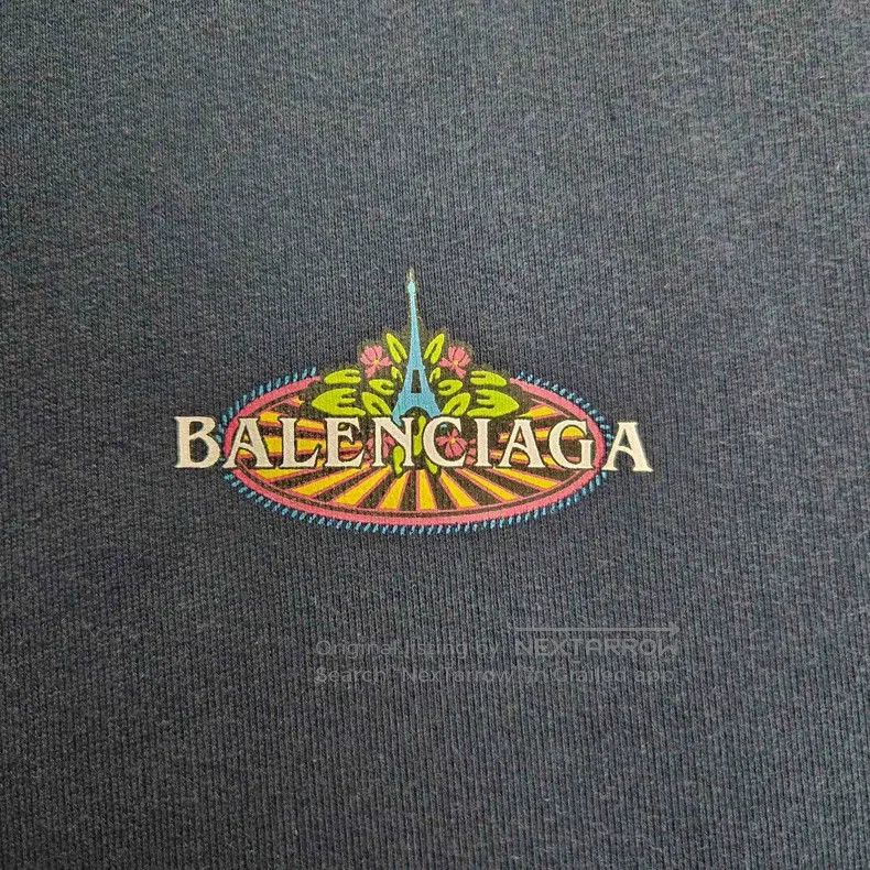 Balenciaga Balenciaga Rainbow Eiffel Tower sweatshirt Size US S / EU 44-46 / 1 - 4 Thumbnail