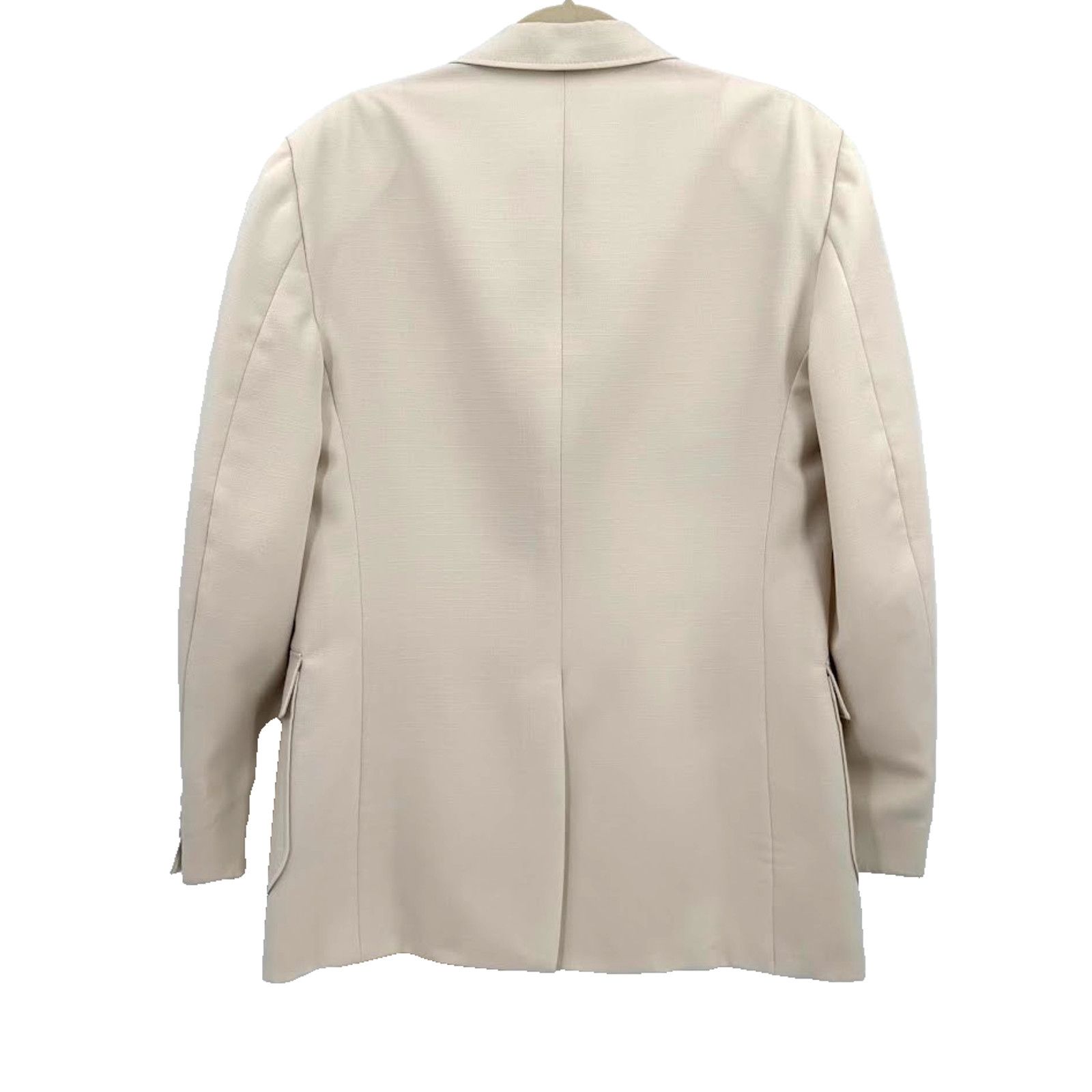 & Other Stories Vintage John L Blair Cream Blazer Mens 44L USA Made Ivory Size 44L - 2 Thumbnail