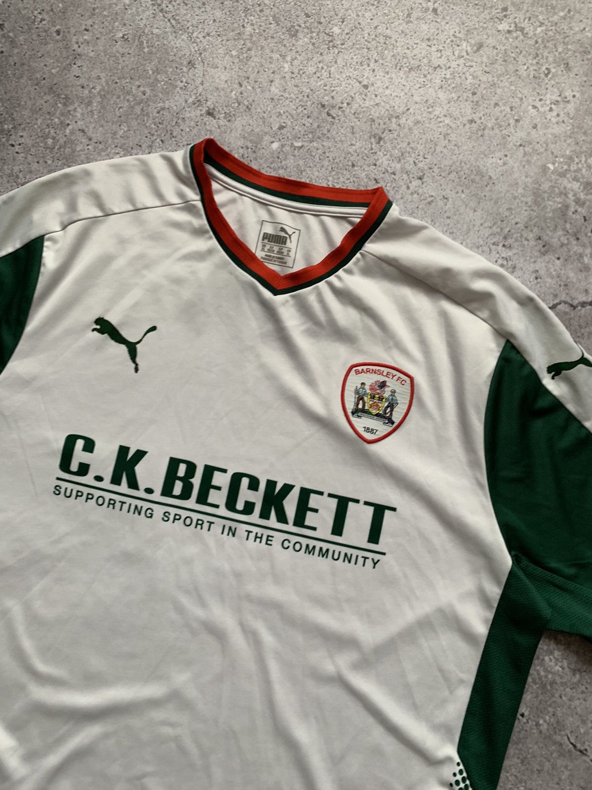 Puma × Vintage 🔥VINTAGE BARNSLEY JERSEY Size US XL / EU 56 / 4 - 3 Thumbnail