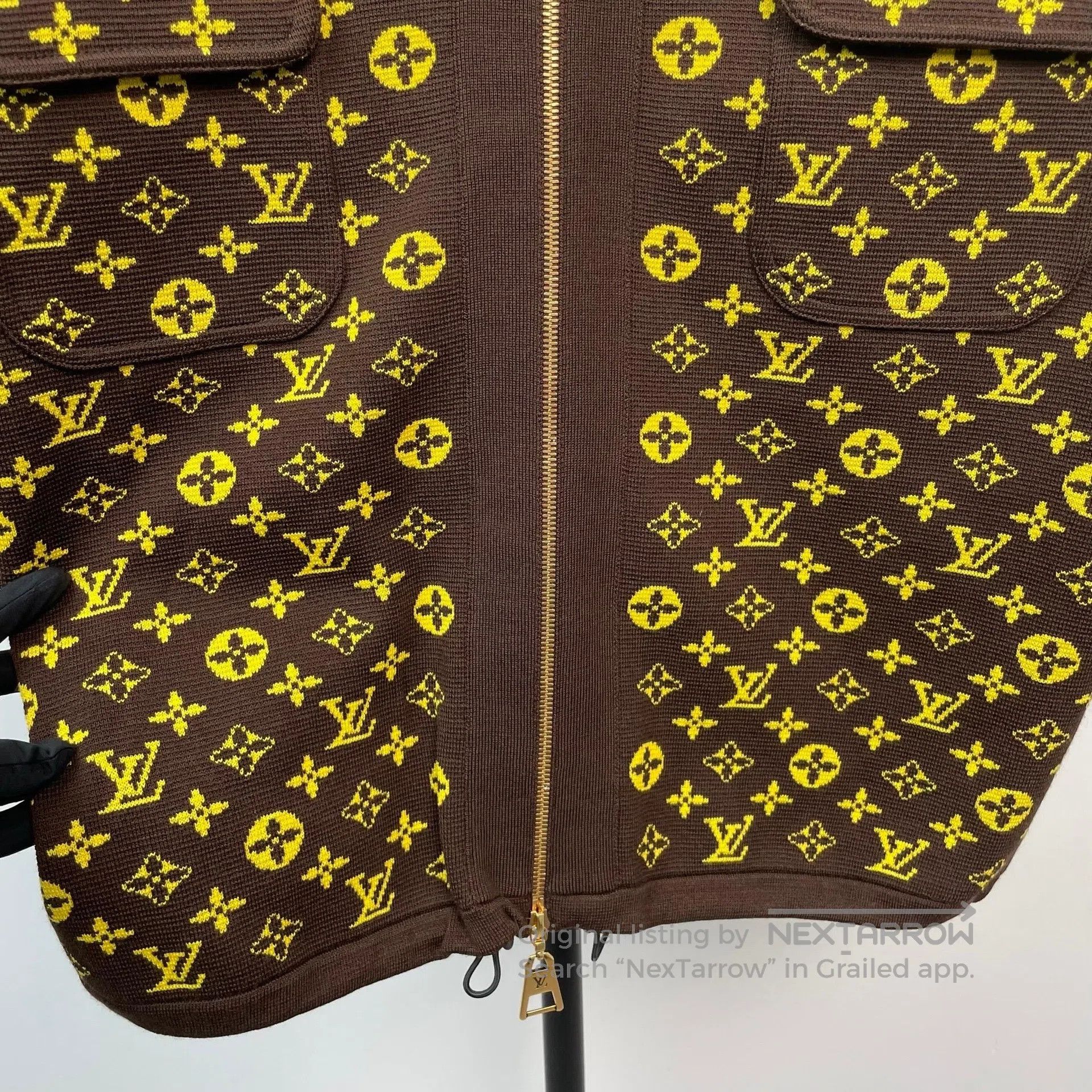 Louis Vuitton Louis Vuitton Fleece Lined Camo Print Jacket Cardigan| Size US XXS / EU 40 - 5 Thumbnail