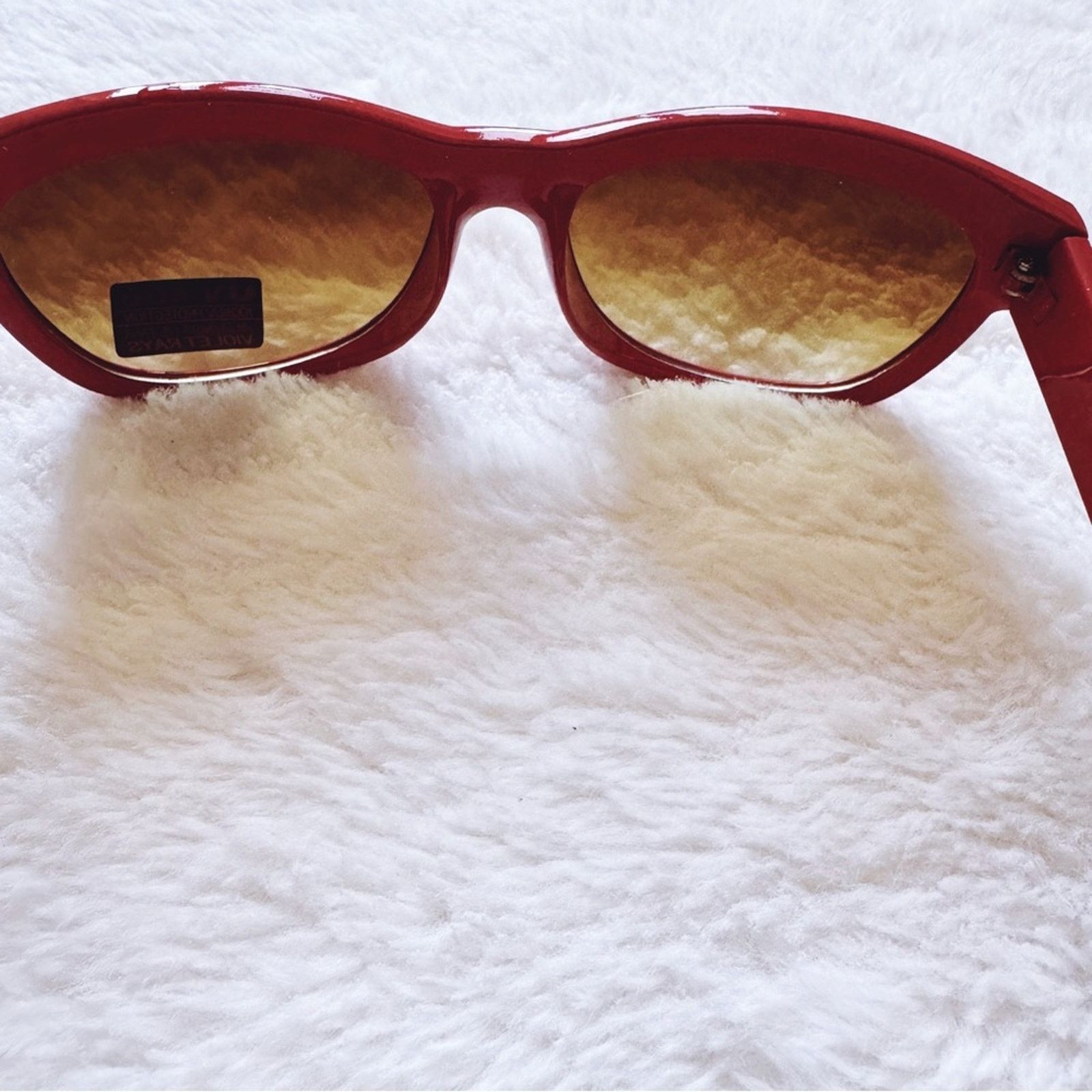 Other Rina Orange and Gold Sunglasses Size ONE SIZE - 10 Thumbnail