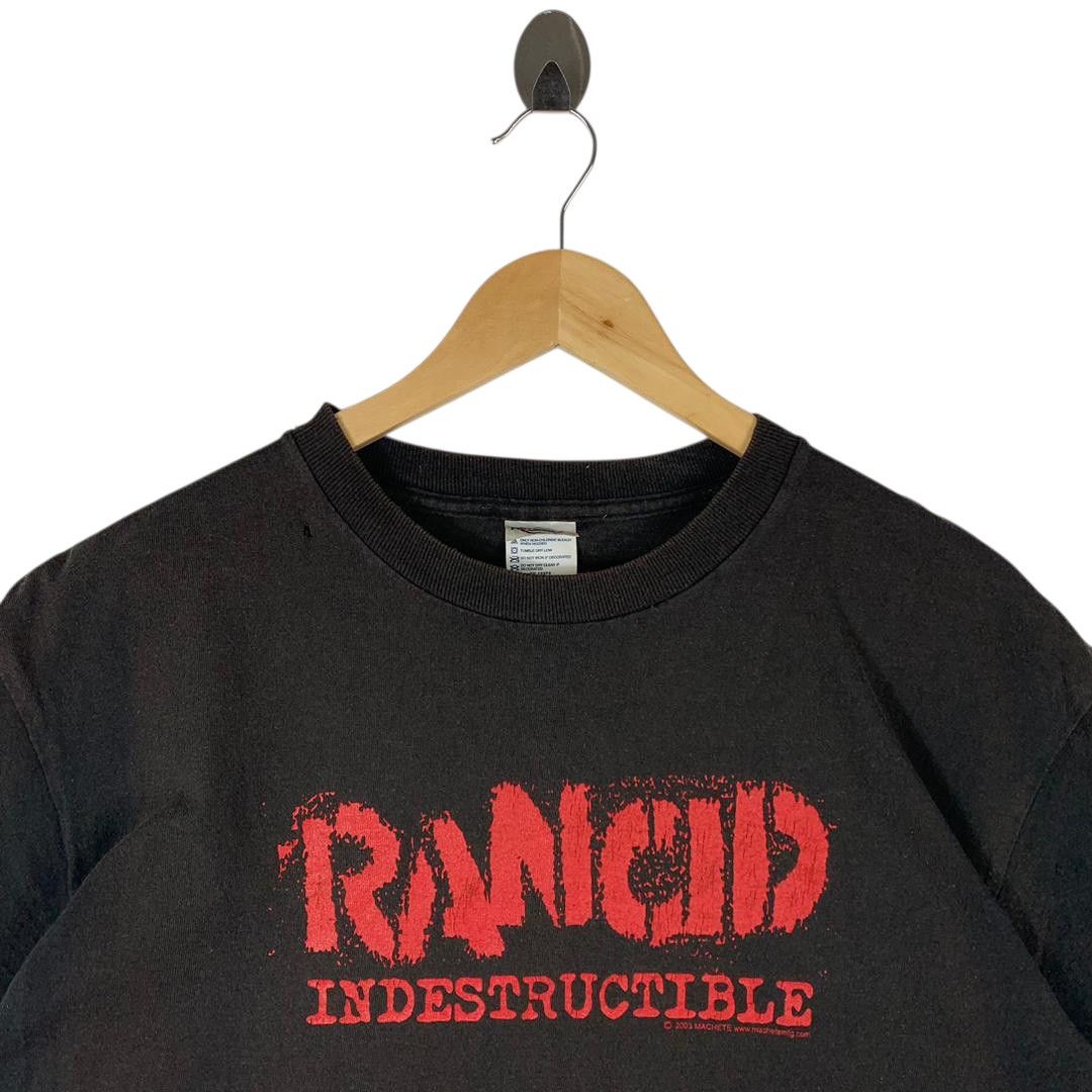 Other Vintage 2003 Rancid Indestructible Band Tee Shirt Size US L / EU 52-54 / 3 - 2 Thumbnail