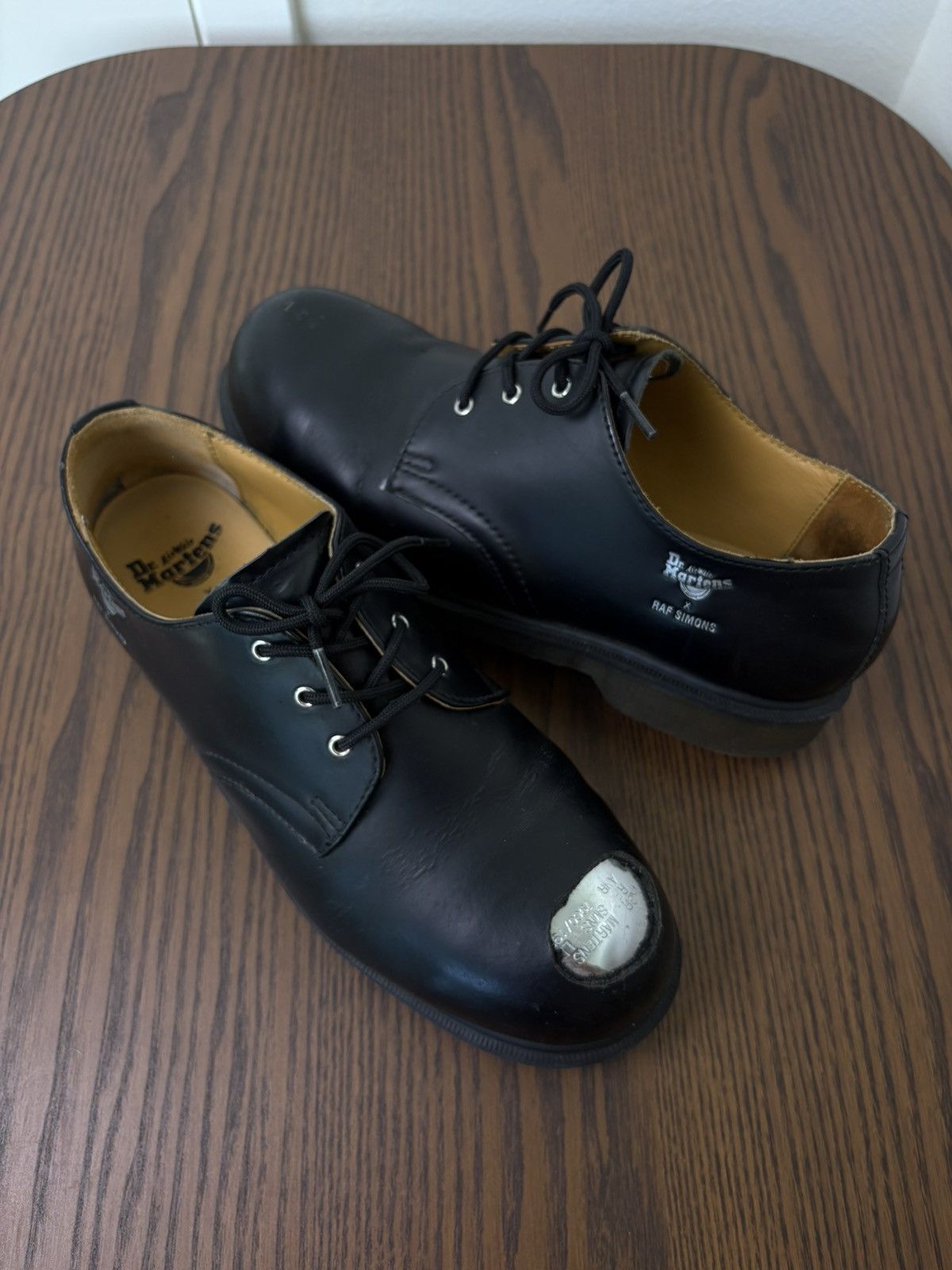 RAF SIMONS x Dr.martens レザーシューズ Raf Simons x Dr. Martens Kreaton 2 Derbies - AW19 – Vertical Rags