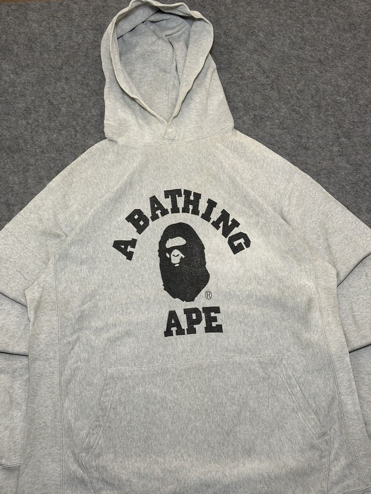 Bape A Bathing Ape Classic College pullover hoodie. Size US L / EU 52-54 / 3 - 2 Thumbnail
