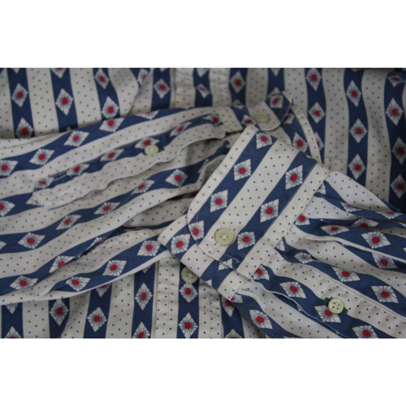 Tommy Hilfiger × Vintage Vintage 90s Tommy Hilfiger Aztec Geometric Striped Pattern Size US L / EU 52-54 / 3 - 6 Thumbnail