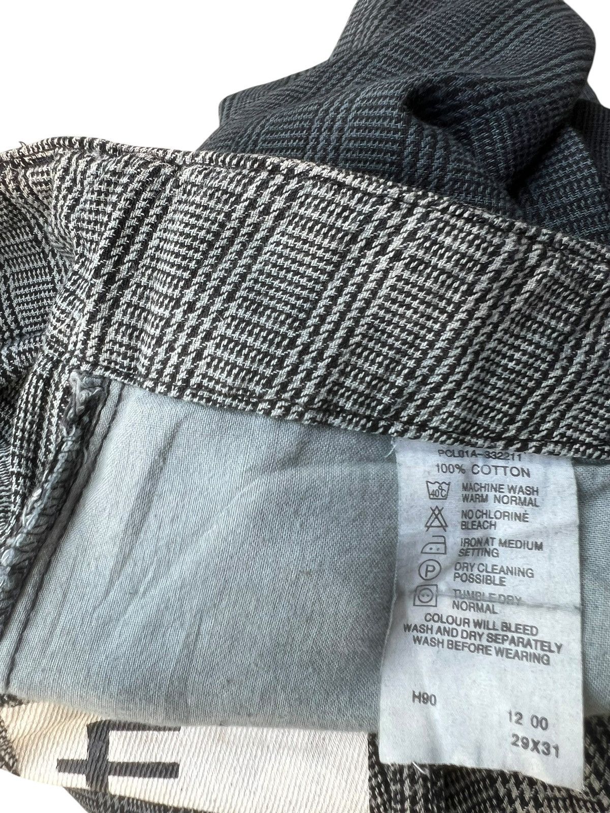 Edwin Vintage 2000 Edwin E-Function Two Tone Pant Checks Jeans Size US 29 - 20 Thumbnail