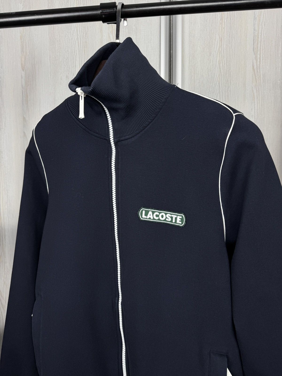 Lacoste Lacoste navy blue full zip track top jacket Size US S / EU 44-46 / 1 - 6 Thumbnail