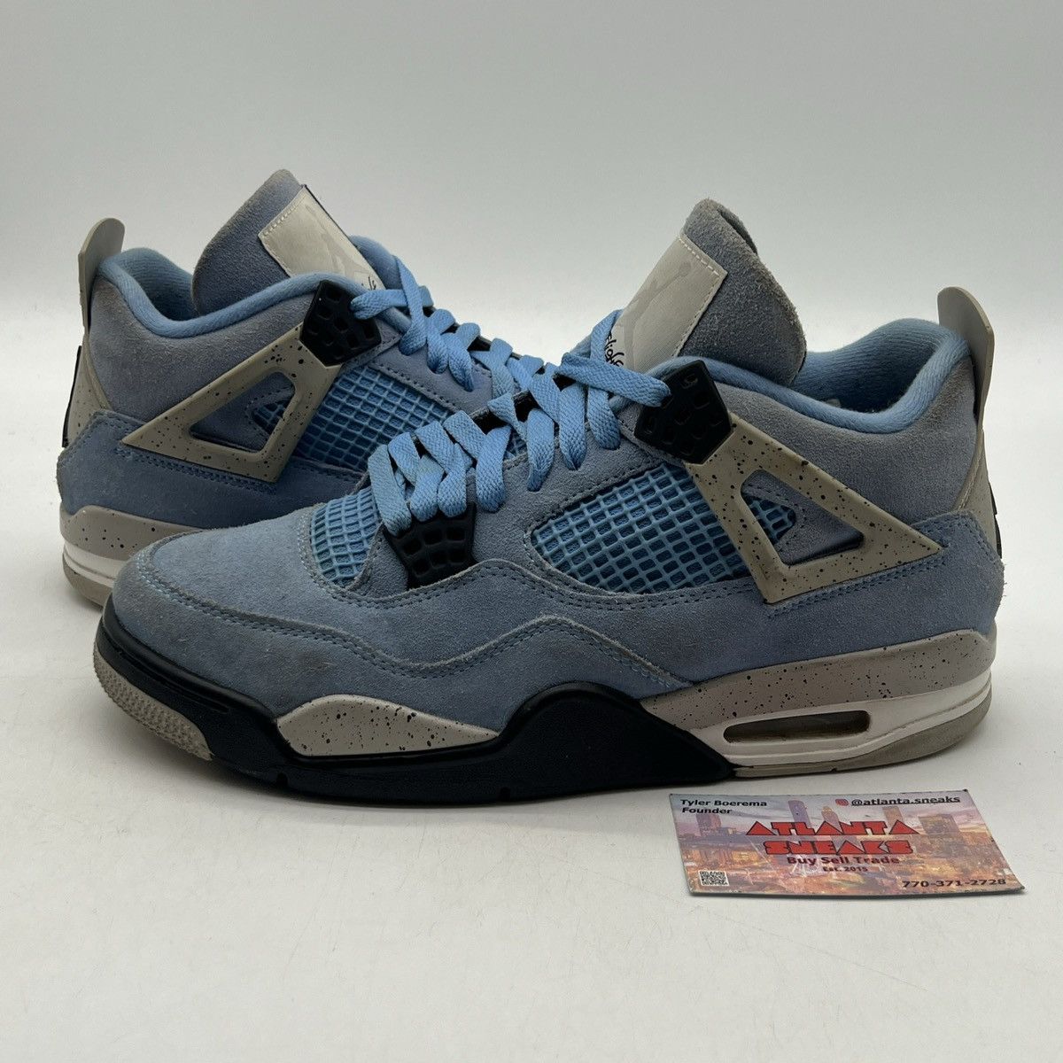 Jordan Brand Air Jordan 4 university blue Size US 9 / EU 42 - 1 Thumbnail