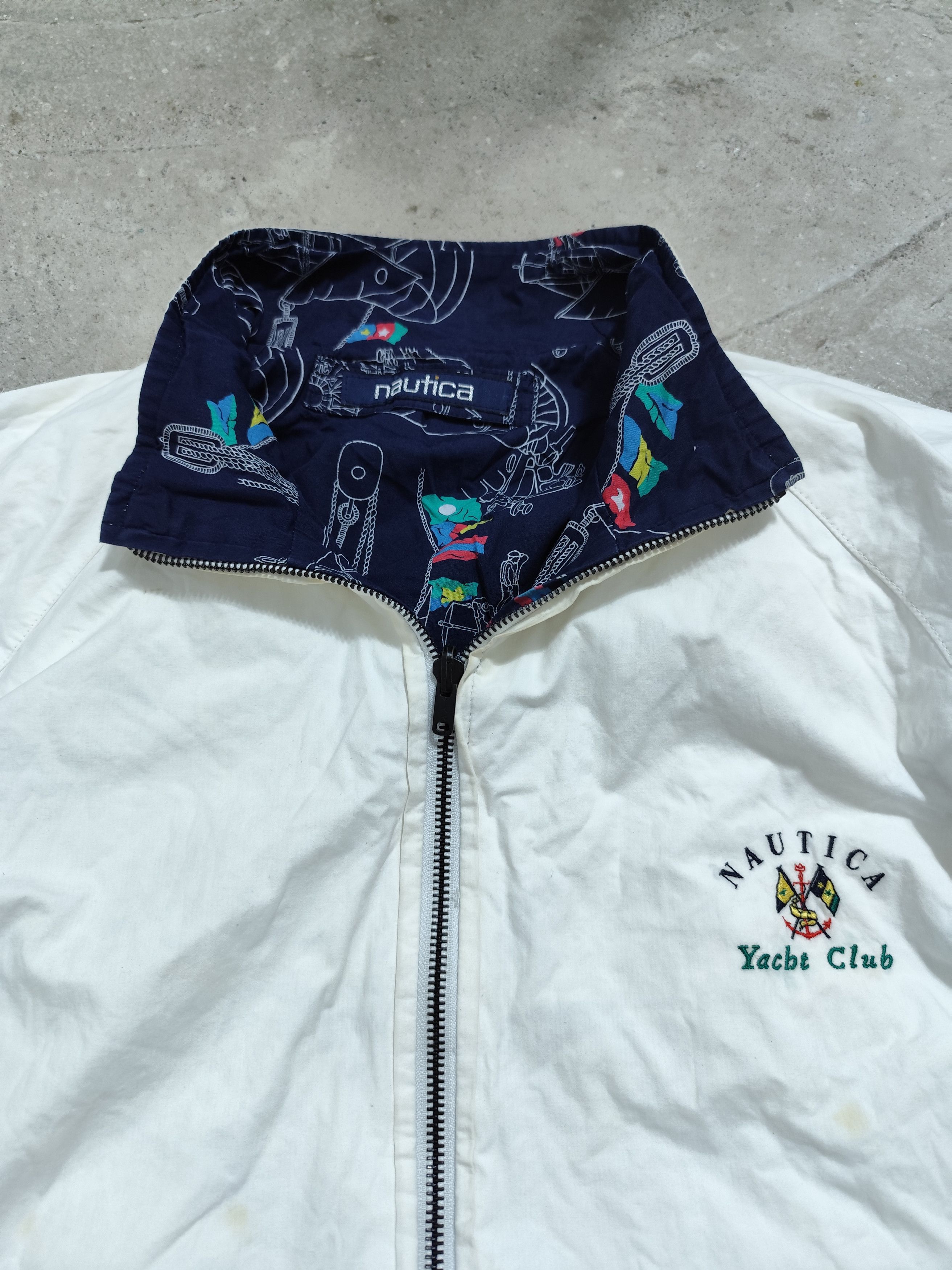 Nautica VINTAGE NAUTICA REVERSIBLE JACKET YACHT CLUB Size US XL / EU 56 / 4 - 9 Thumbnail