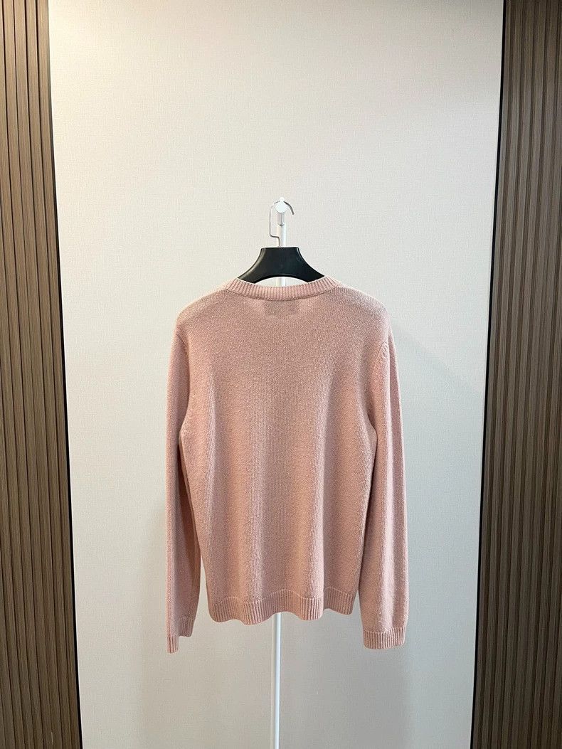 Gucci Gucci Pink bear wool sweater 2502-Nextarrow Size US M / EU 48-50 / 2 - 2 Thumbnail