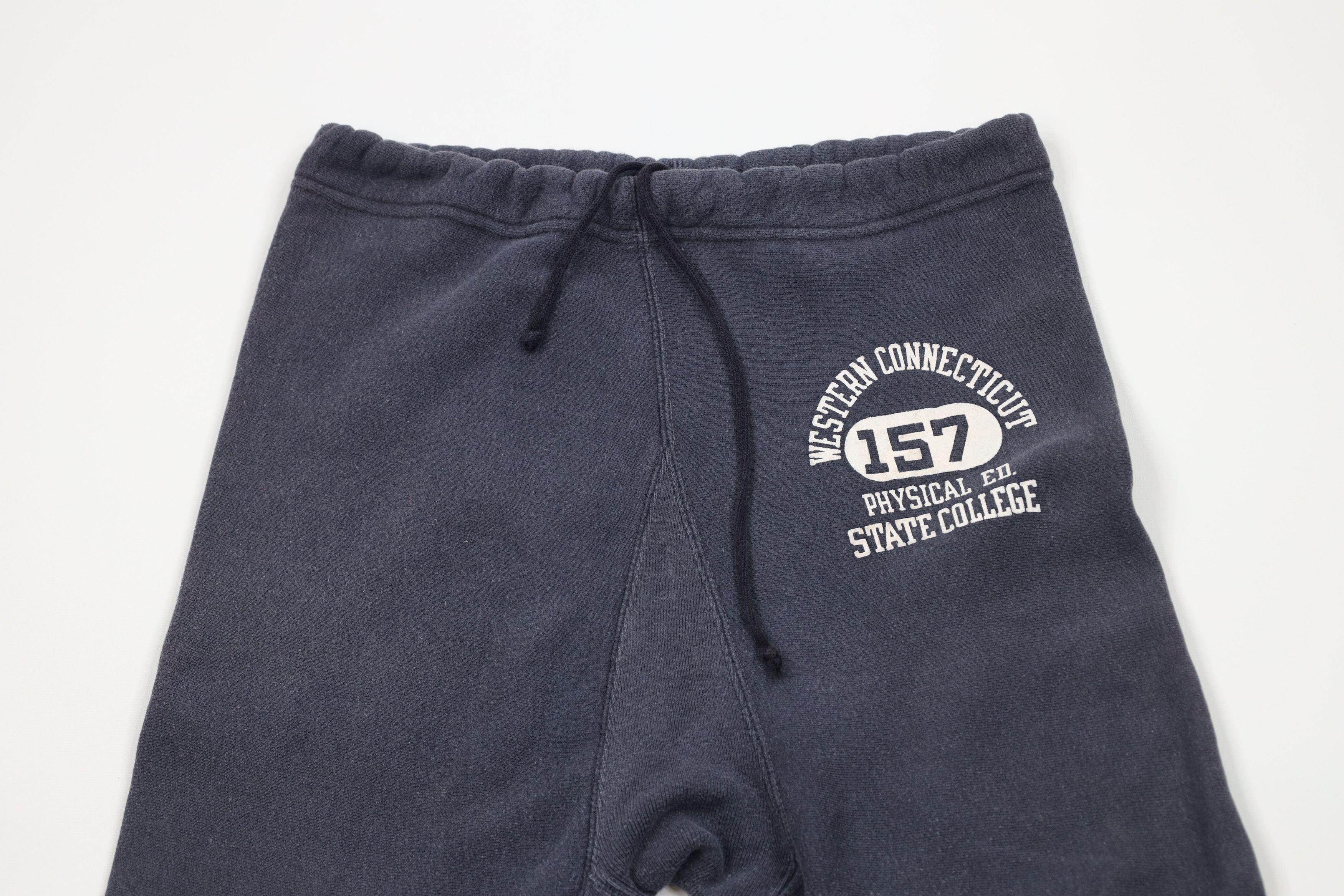 Champion × Vintage Vintage 60s Champion Reverse Western Connecticut Sweatpants Size US 34 / EU 50 - 2 Thumbnail