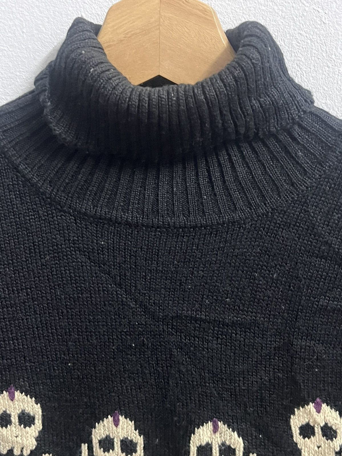 Designer × Rsvp Gallery RSVP TURTLENECK BLACK SKULL KNIT WEAR Size US S / EU 44-46 / 1 - 6 Thumbnail