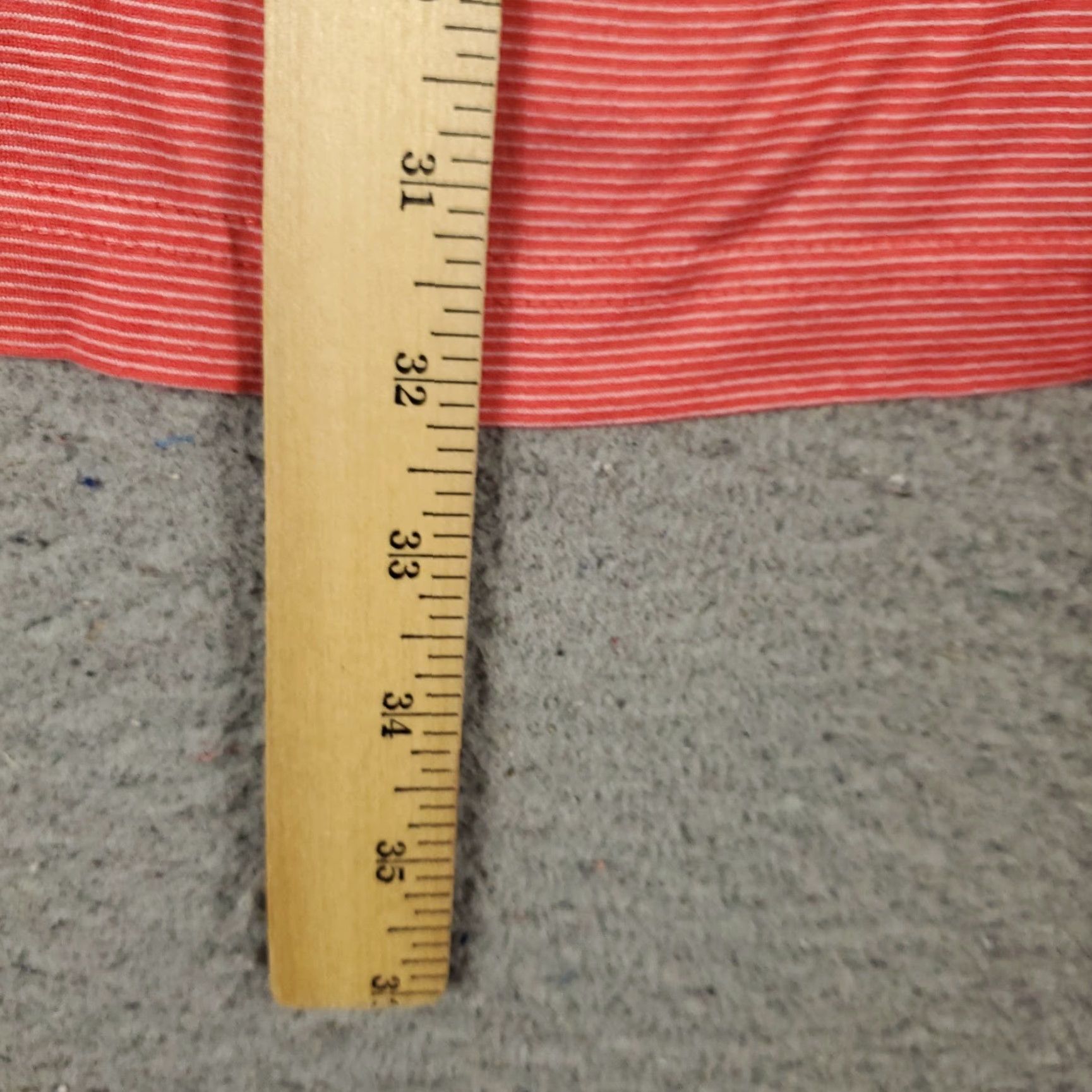 Peter Millar Peter Millar Polo Shirt Mens 2XL Pink Striped Golf Cotton Short Sleeve Shirt Size US XXL / EU 58 / 5 - 4 Thumbnail