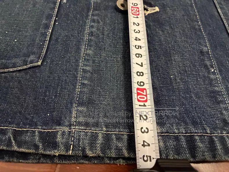 Neighborhood Neighborhood Ink Wash Work Denim Jacket Size US L / EU 52-54 / 3 - 2 Thumbnail