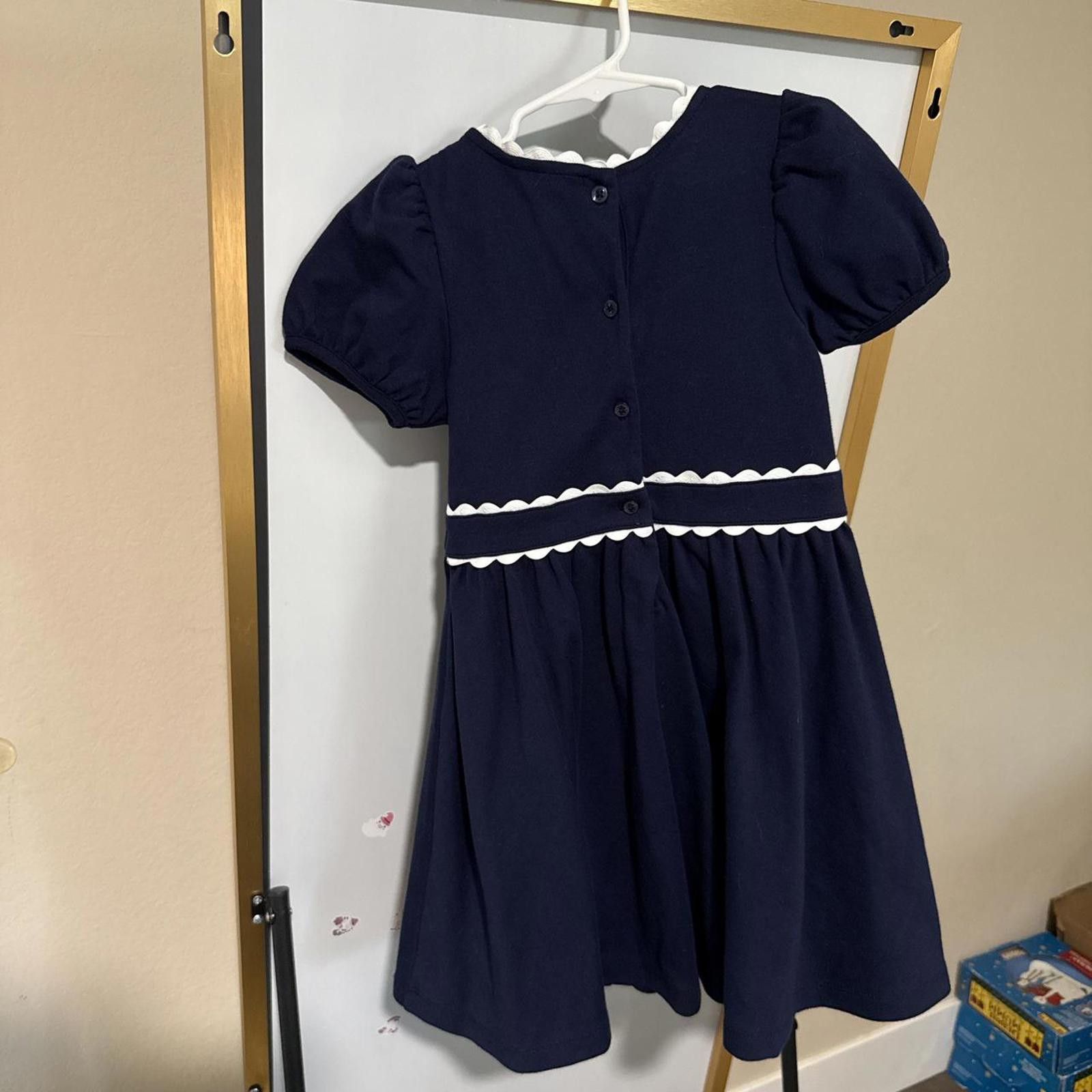 Other Janie and Jack Kid's Navy and Blue Dress Size ONE SIZE - 2 Thumbnail
