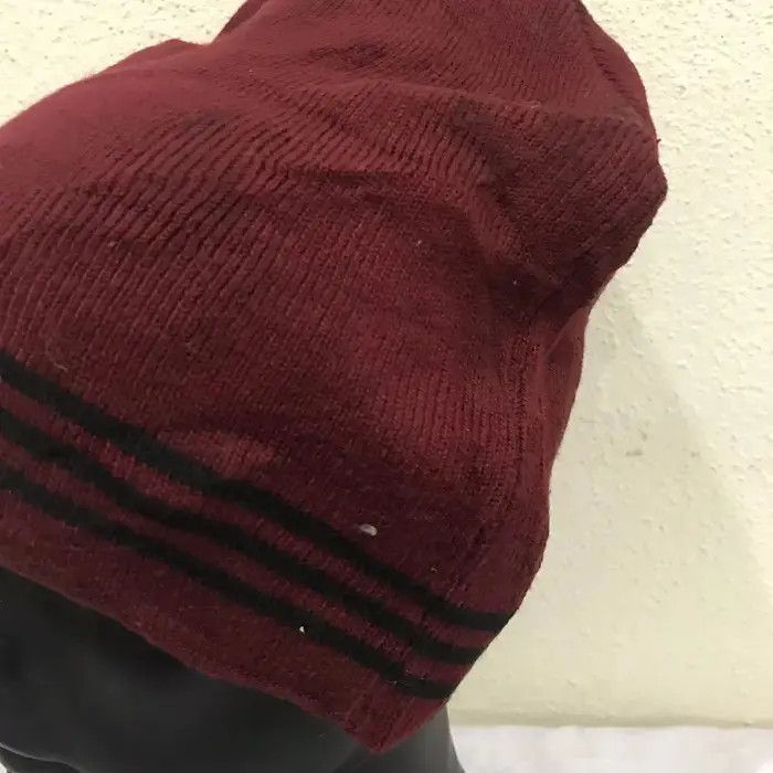 Adidas × Vintage Adidas Small Logo Beanie Hat Size ONE SIZE - 5 Thumbnail