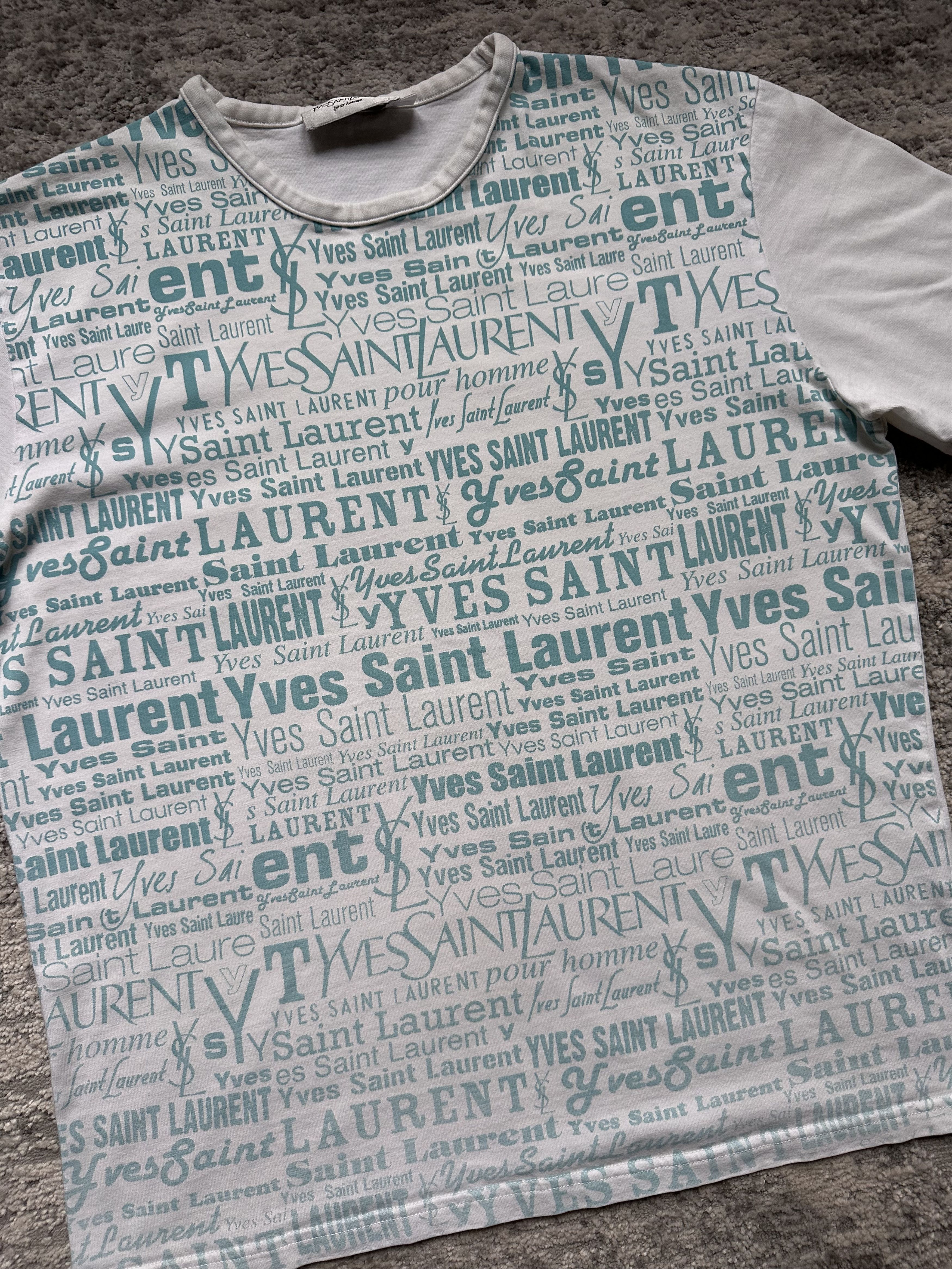 Yves Saint Laurent Yves Saint Laurent t shirt Size US M / EU 48-50 / 2 - 2 Thumbnail
