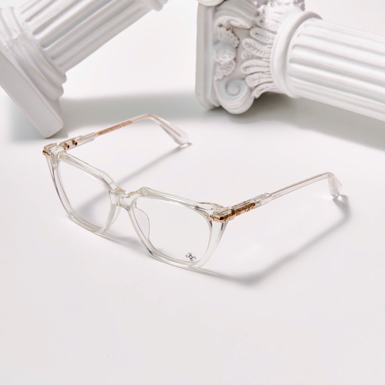 Chrome Hearts CHROME HEARTS STIFFILIS CRYSTAL GLASSES Size ONE SIZE - 1 Thumbnail