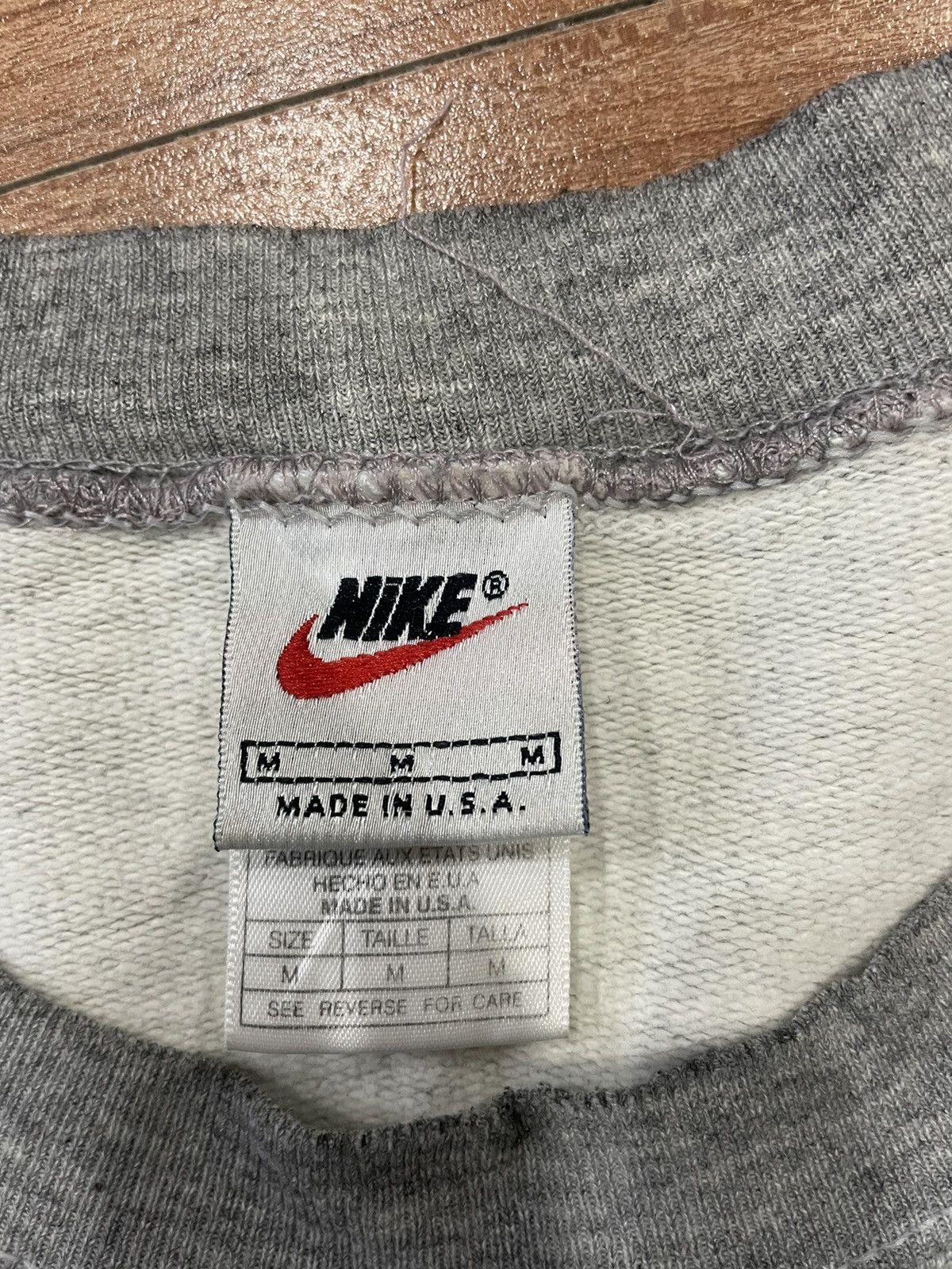 Nike Vintage Nike Grey Tag Size US M / EU 48-50 / 2 - 4 Thumbnail