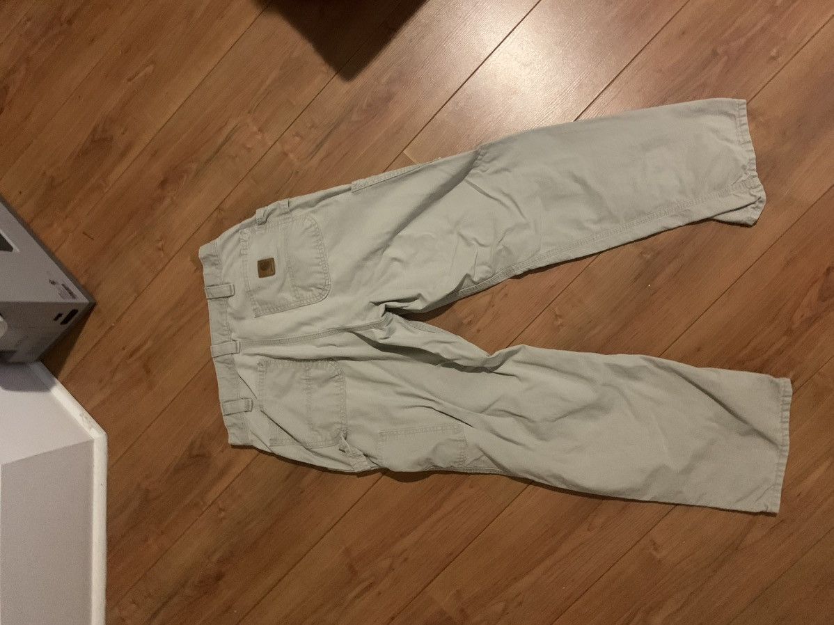 Carhartt × Vintage Carhartt Men’s Work Pants - Tan Size US 33 - 2 Thumbnail