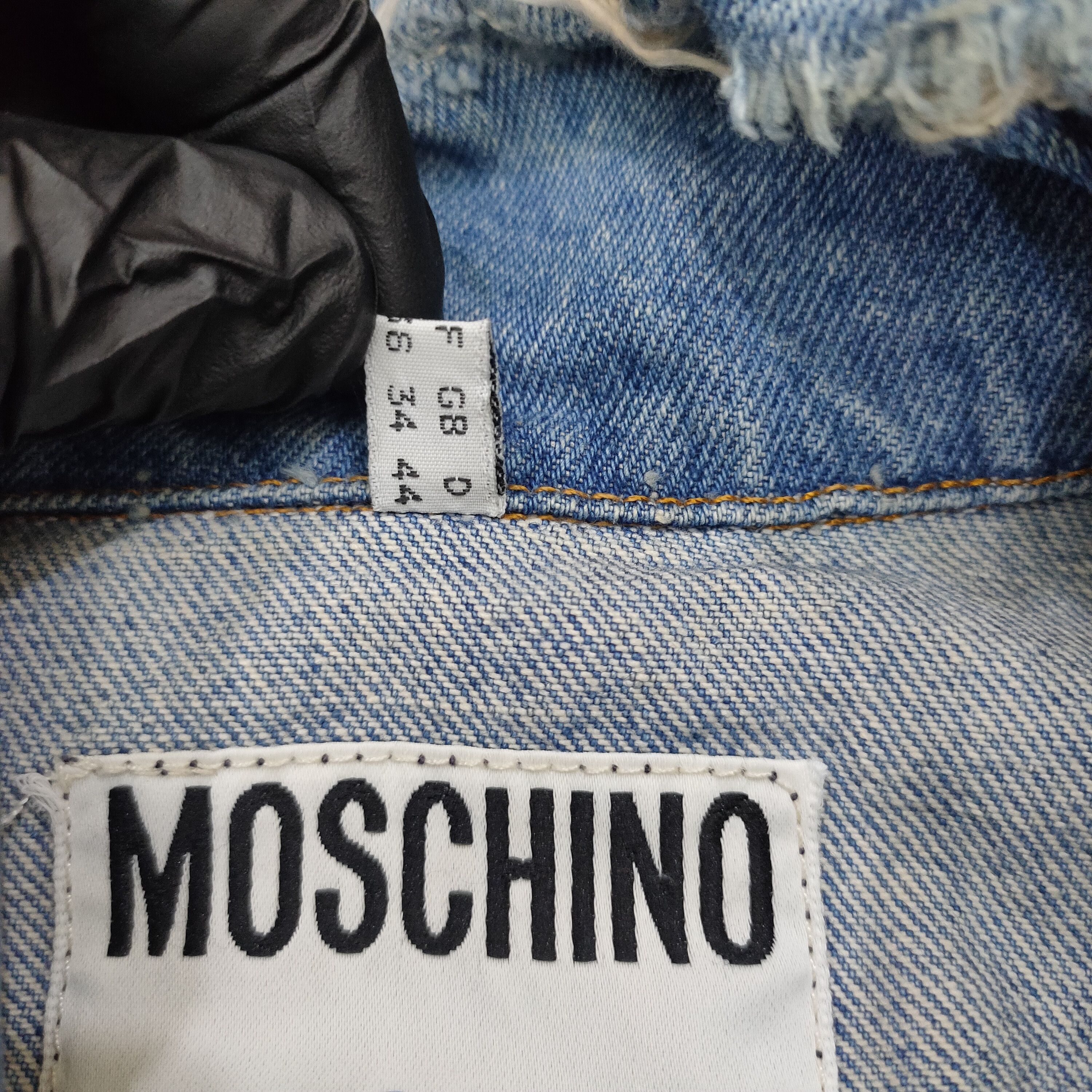 Moschino Vintage Denim Vest Jacket Size US M / EU 48-50 / 2 - 11 Thumbnail