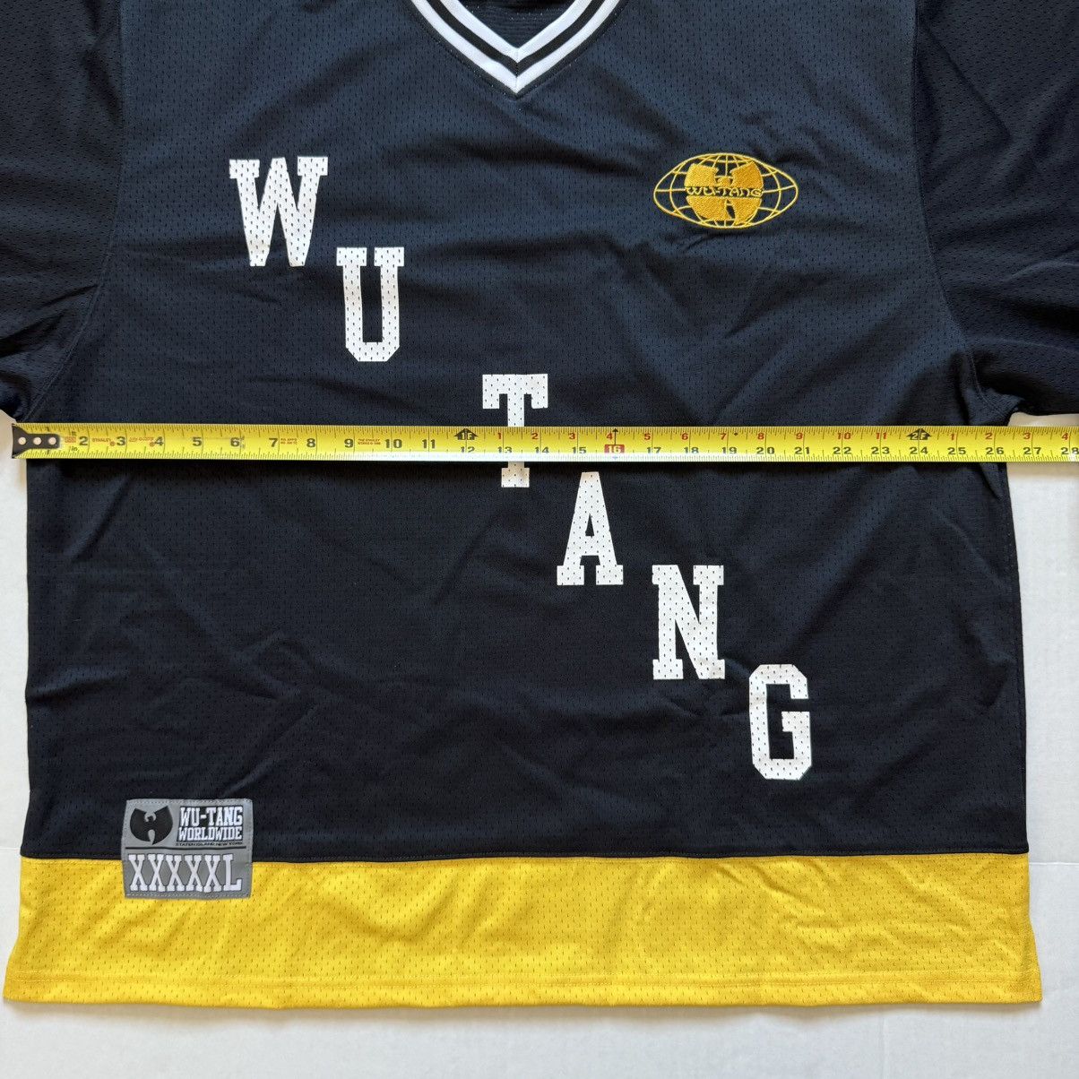 Wu-Tang Clan 🔴Wu-Tang Hockey Jersey Size 2XL Rare WuTang Clan Rza Gza Size US XXL / EU 58 / 5 - 9 Thumbnail
