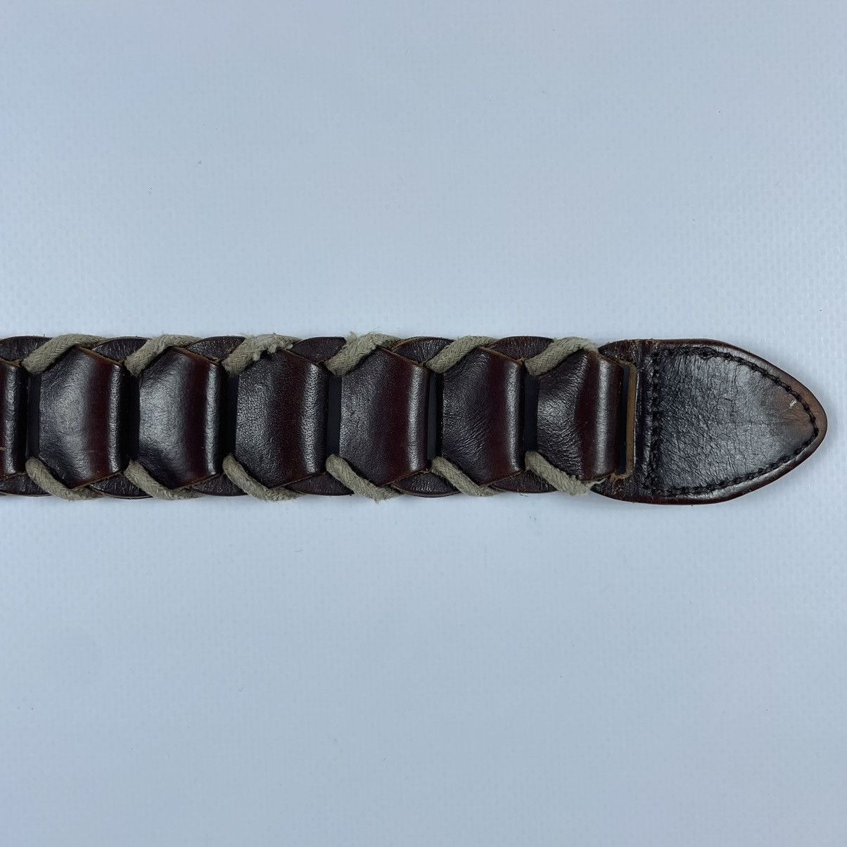 Diesel Diesel Vintage Leather Belt Size ONE SIZE - 7 Thumbnail