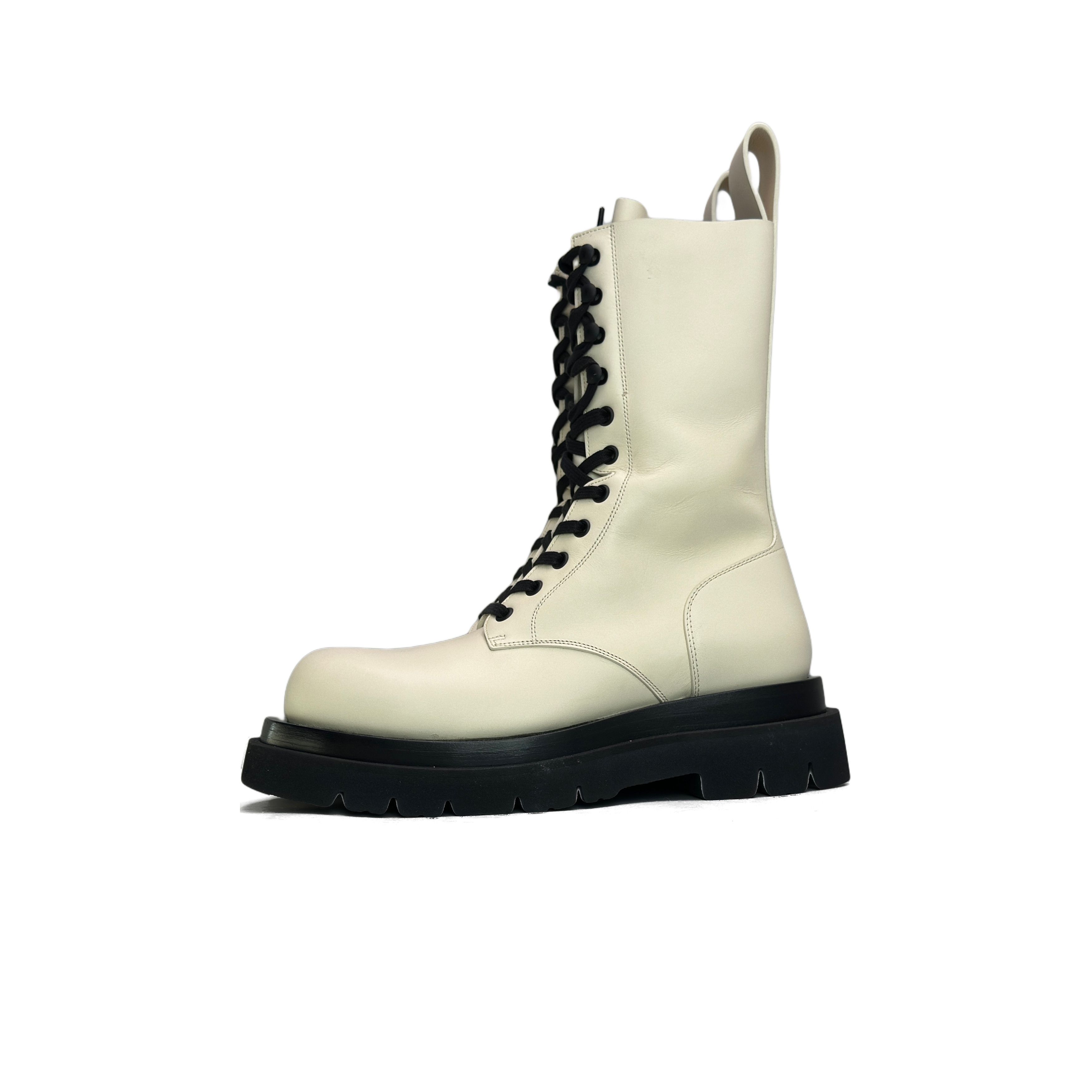 Bottega Veneta Bottega Veneta Lug Lace-Up Boots Size 37.5 Size US 7.5 / IT 37.5 - 1 Thumbnail