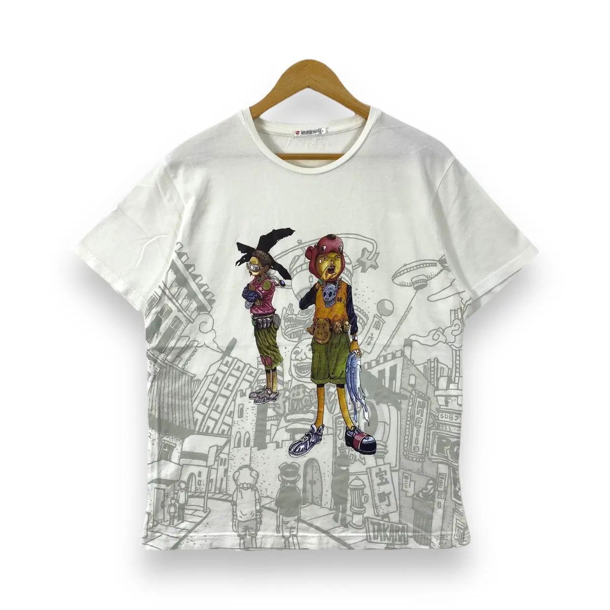 Anime Vintage TEKKONKINKREET TAIYOU MATSUMOTO Full Print Anime Tee Size US L / EU 52-54 / 3 - 1 Thumbnail