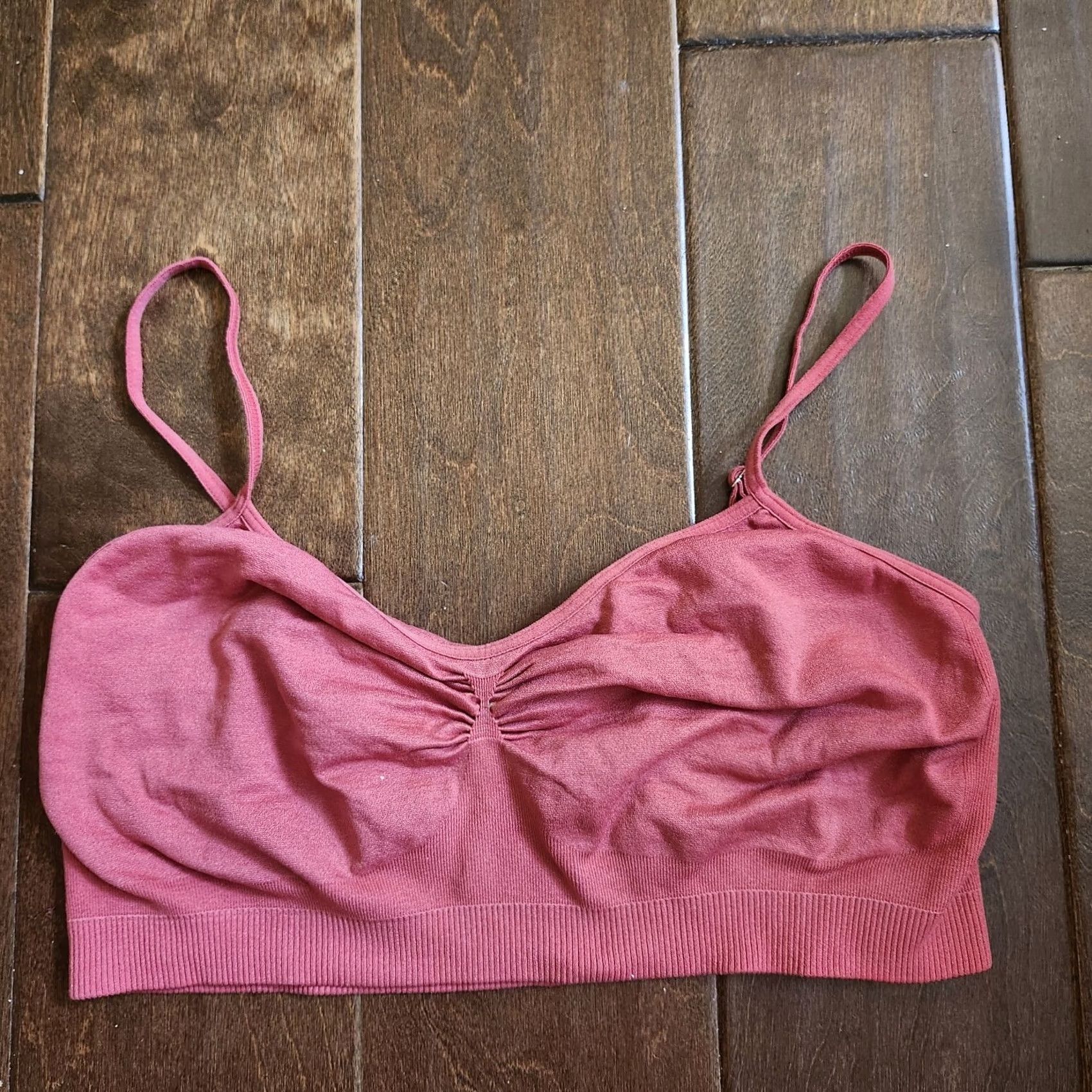 New Balance New Balance The Balance Collection Sports Bra - Women L Pink, Pullover, Solid, Spandex Nylon, Machine Washable, Activewear, Size L Size ONE SIZE - 2 Thumbnail