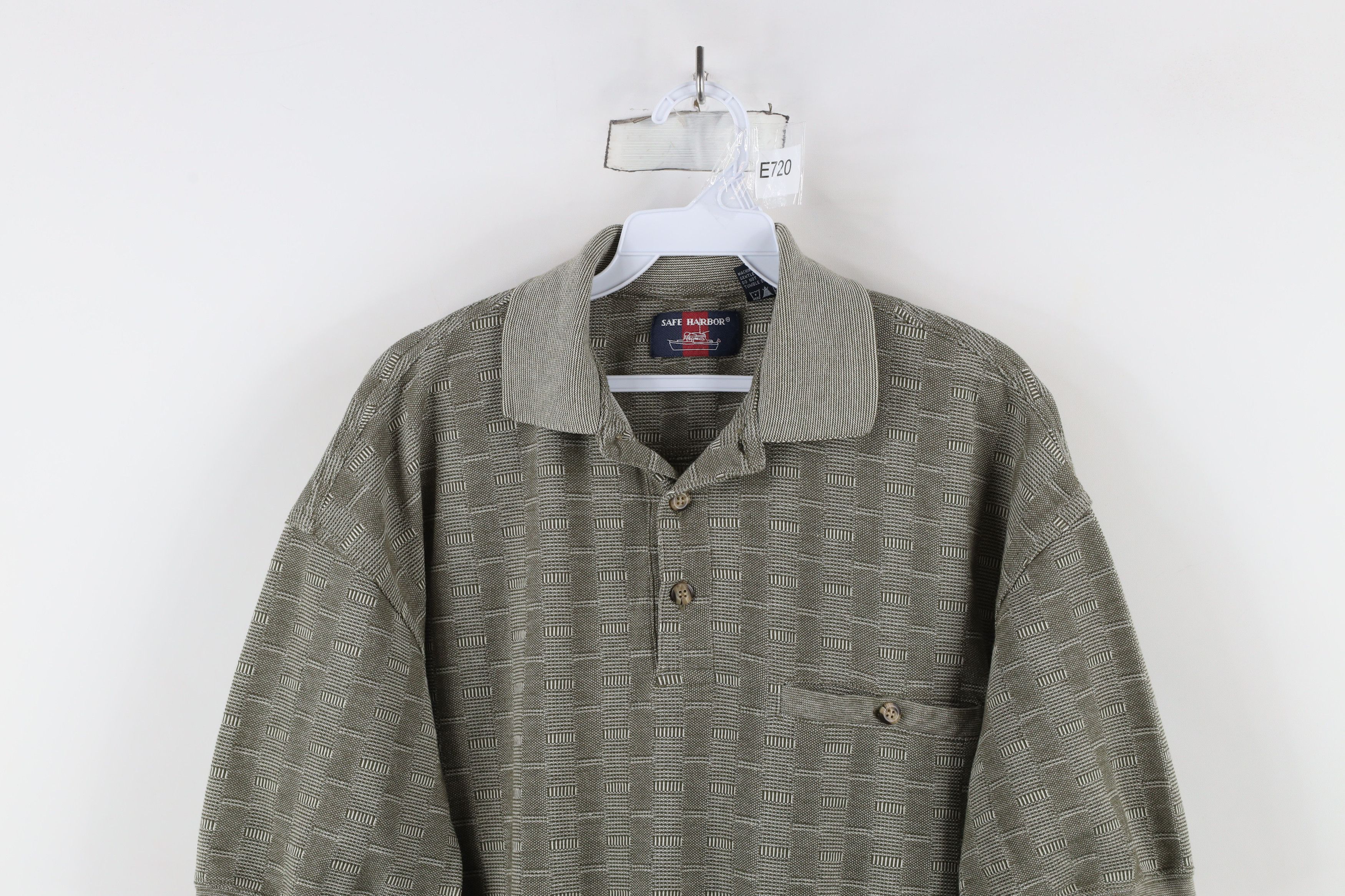 Vintage Vintage 90s Streetwear Knit Collared Pullover Polo Shirt Size US M / EU 48-50 / 2 - 2 Thumbnail