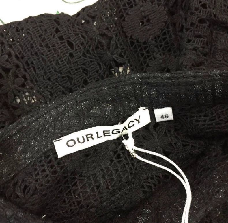 Our Legacy our legacy size 46 Hollow-out crocheted long-sleeved shirt Size US S / EU 44-46 / 1 - 3 Thumbnail