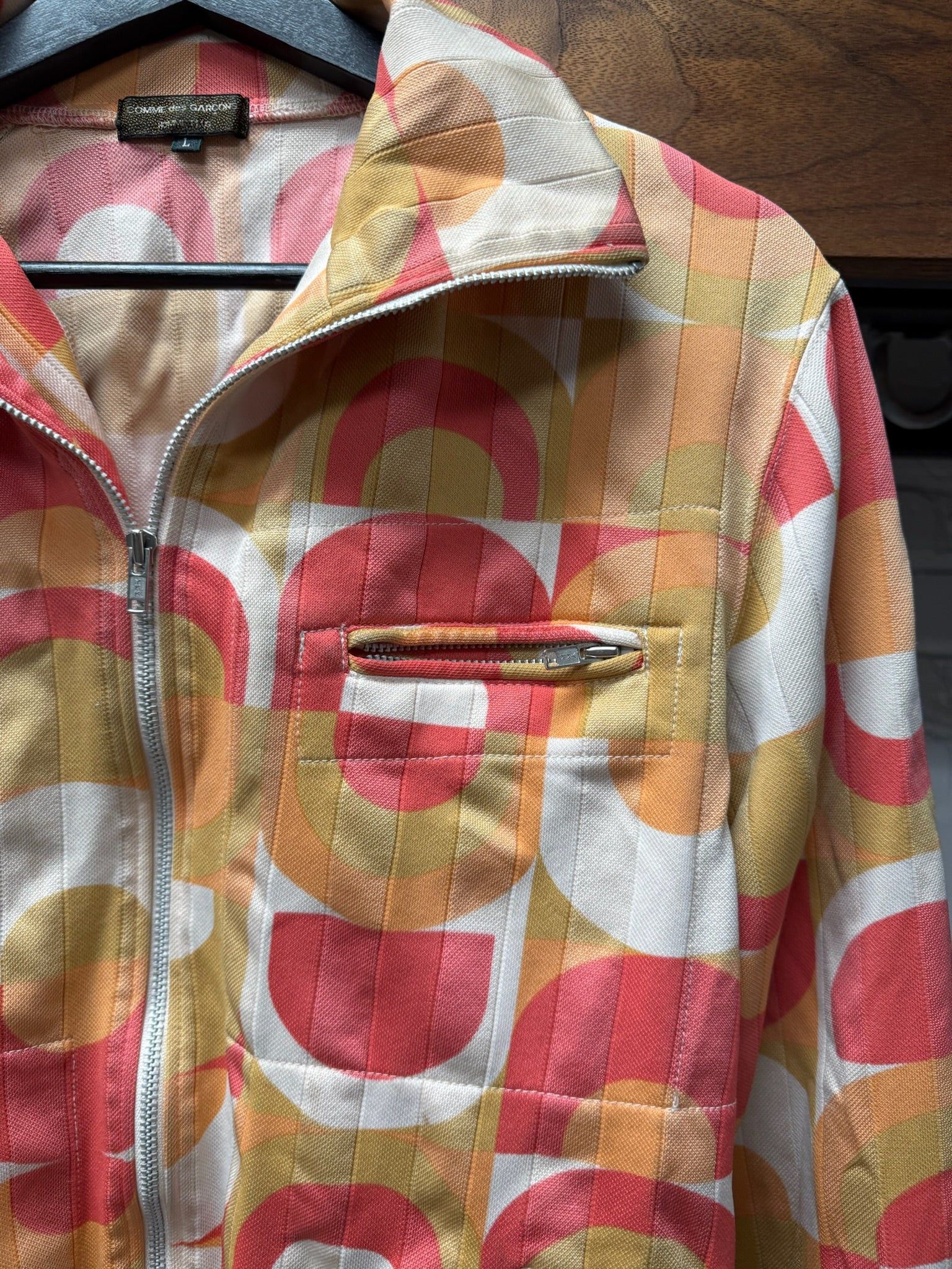 Comme des Garcons SS2005 Comme Des Garçons Homme Plus x Pink Panthers Runway Work Jacket Size US L / EU 52-54 / 3 - 2 Thumbnail