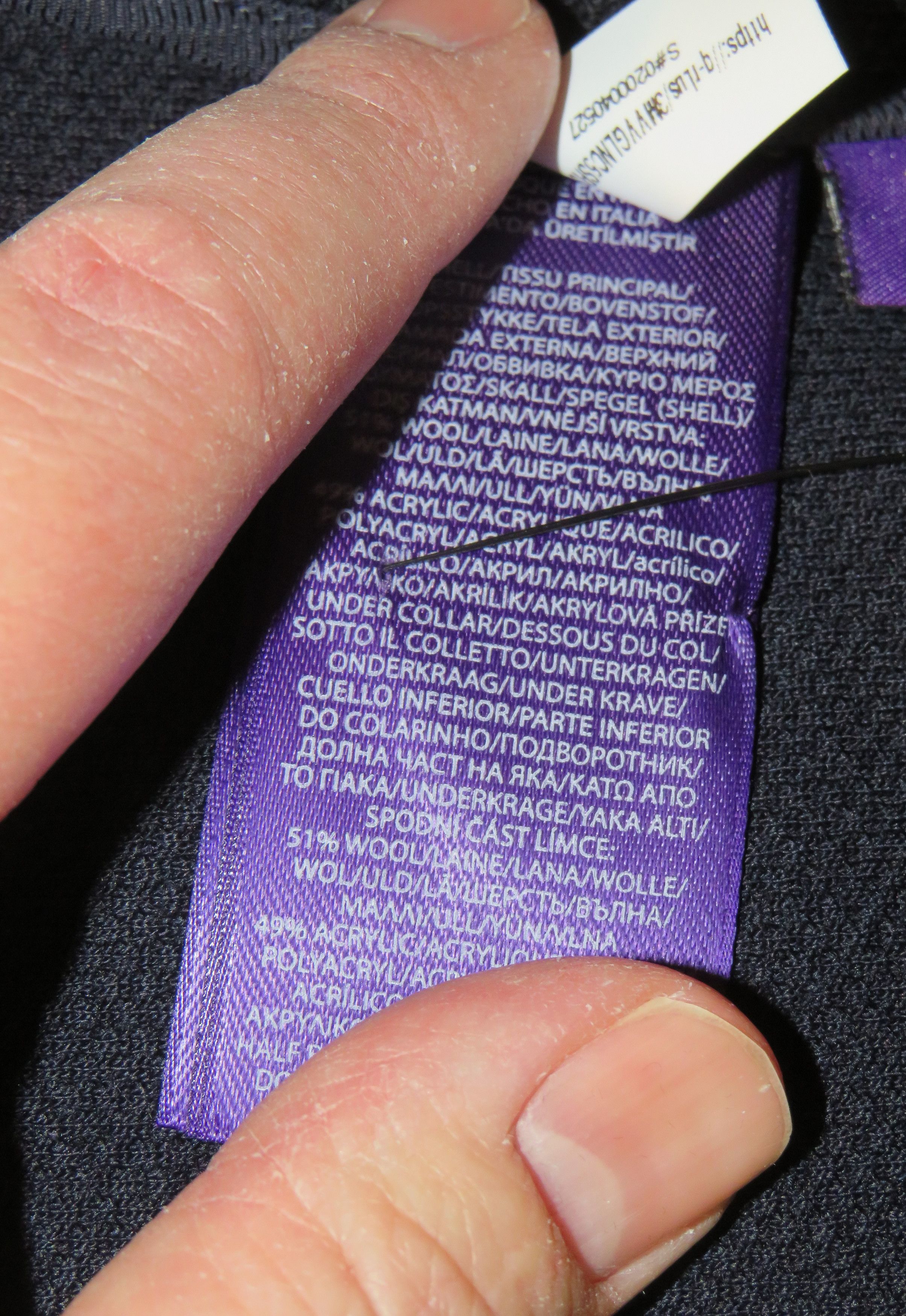 Ralph Lauren Purple Label Hand Tailored Wool Blend Navy Blue Jacket XL Size US XL / EU 56 / 4 - 14 Thumbnail