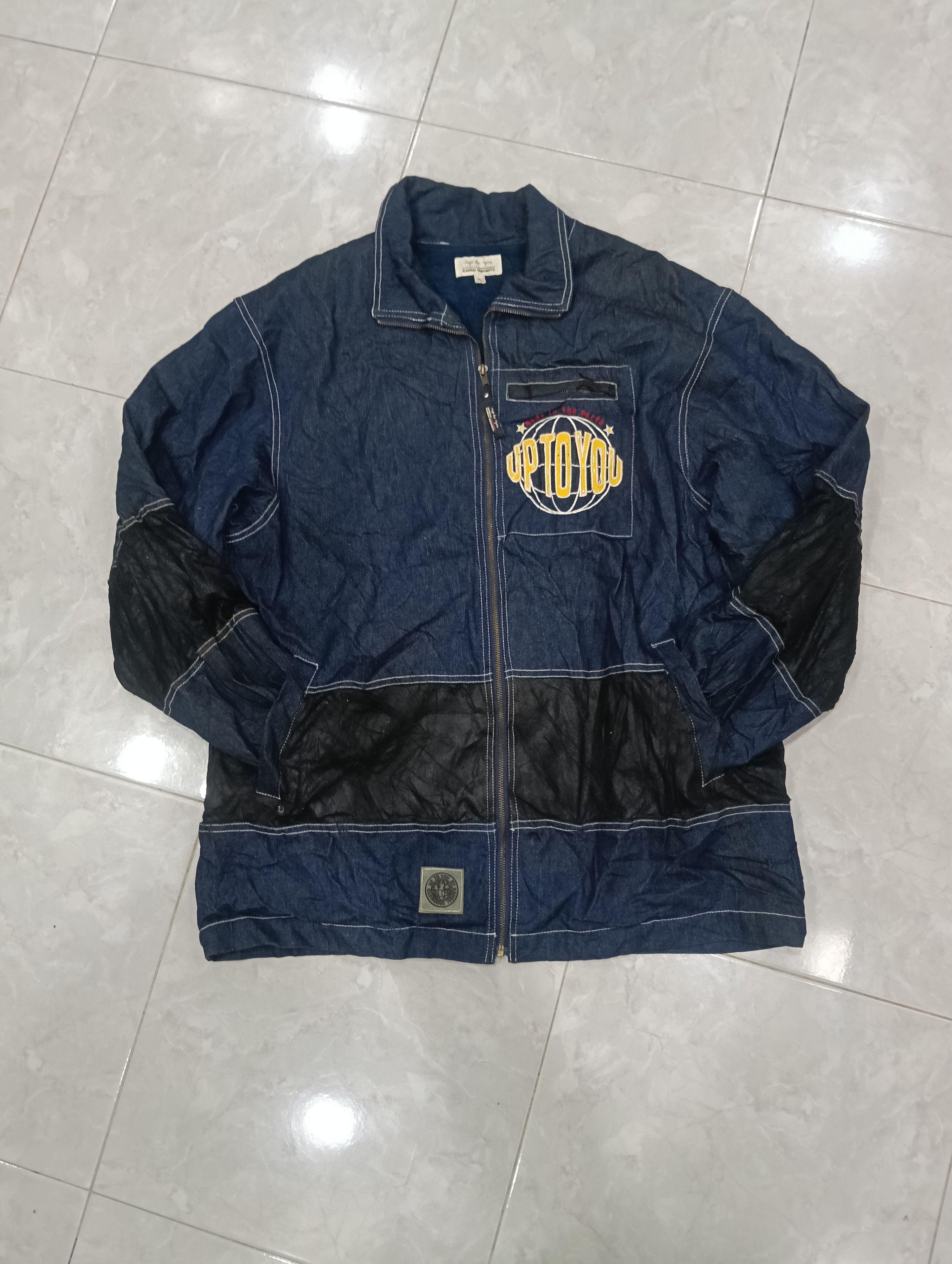Japanese Brand × Kansai Yamamoto × Yohji Yamamoto Kansai Yamamoto Big Logo Size US XL / EU 56 / 4 - 3 Thumbnail