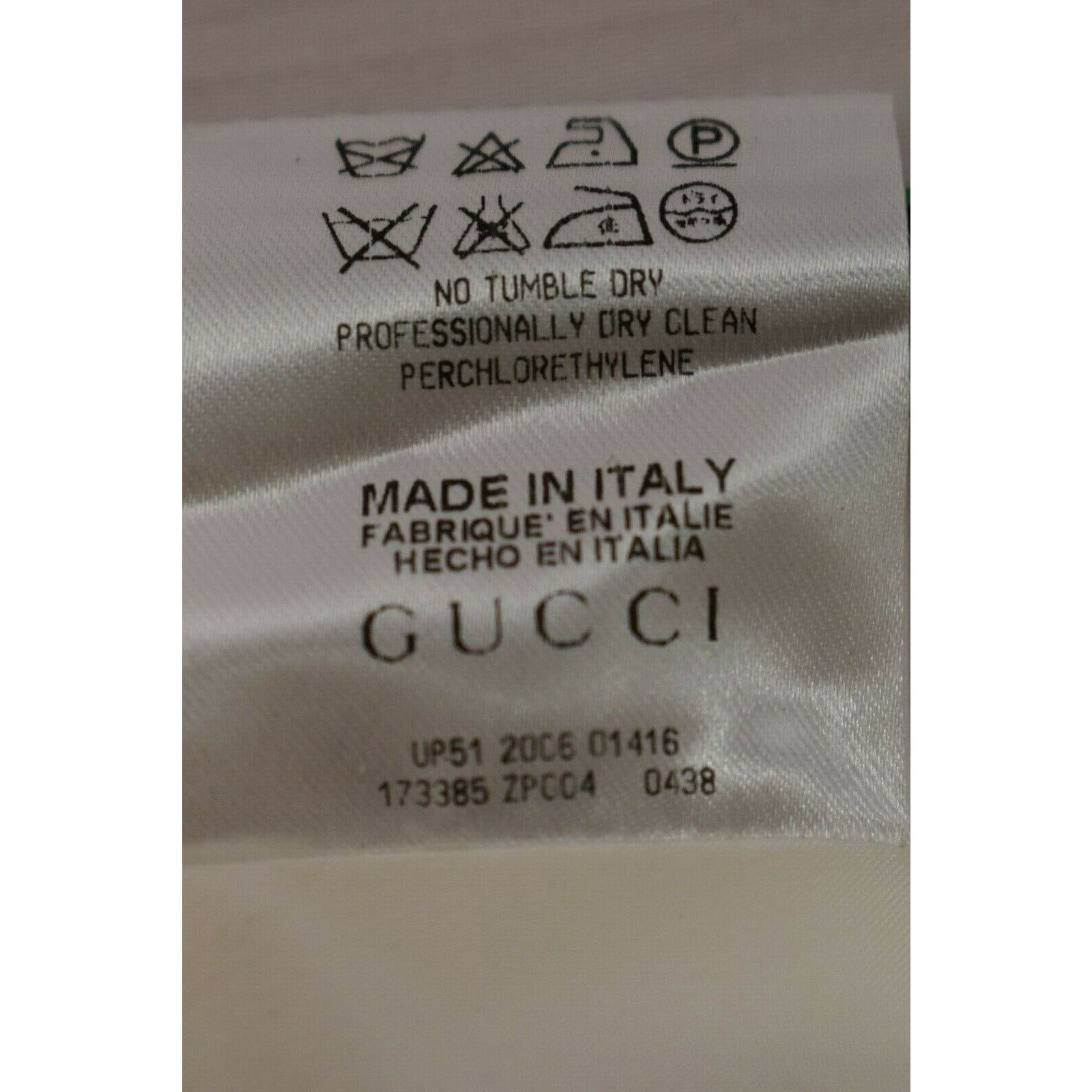 Gucci GUCCI OFF WHITE LINEN STRIPE BELTED 2 X BUCKLE SHORTS 40 IT Size 31" - 12 Thumbnail