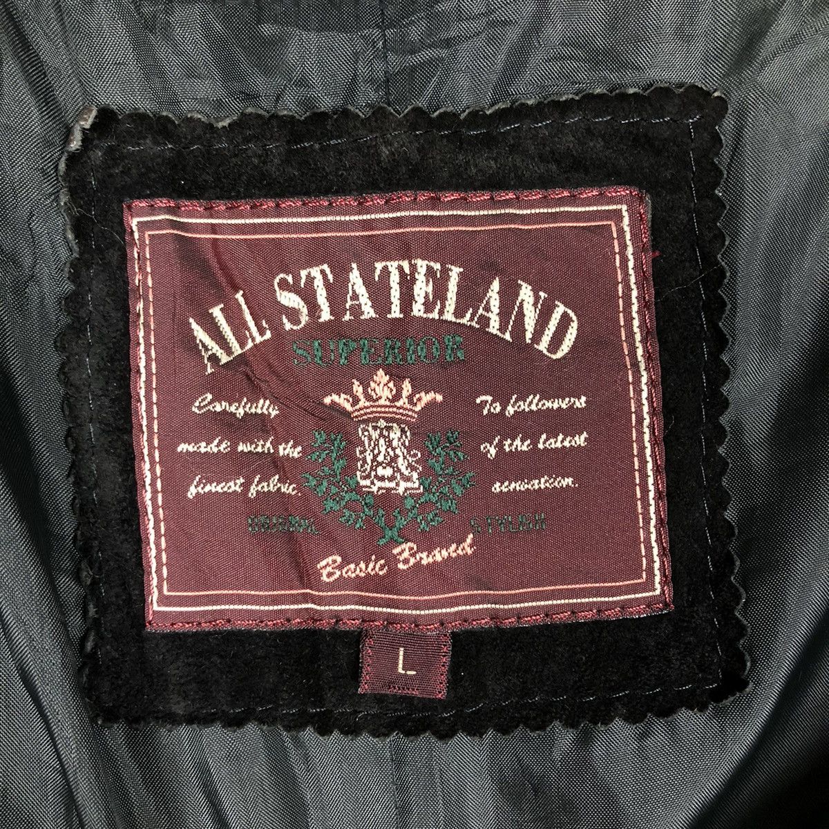 Japanese Brand 📌Vintage Pigskin Leather Jacket All Stateland Issey Miyake Size US L / EU 52-54 / 3 - 19 Thumbnail