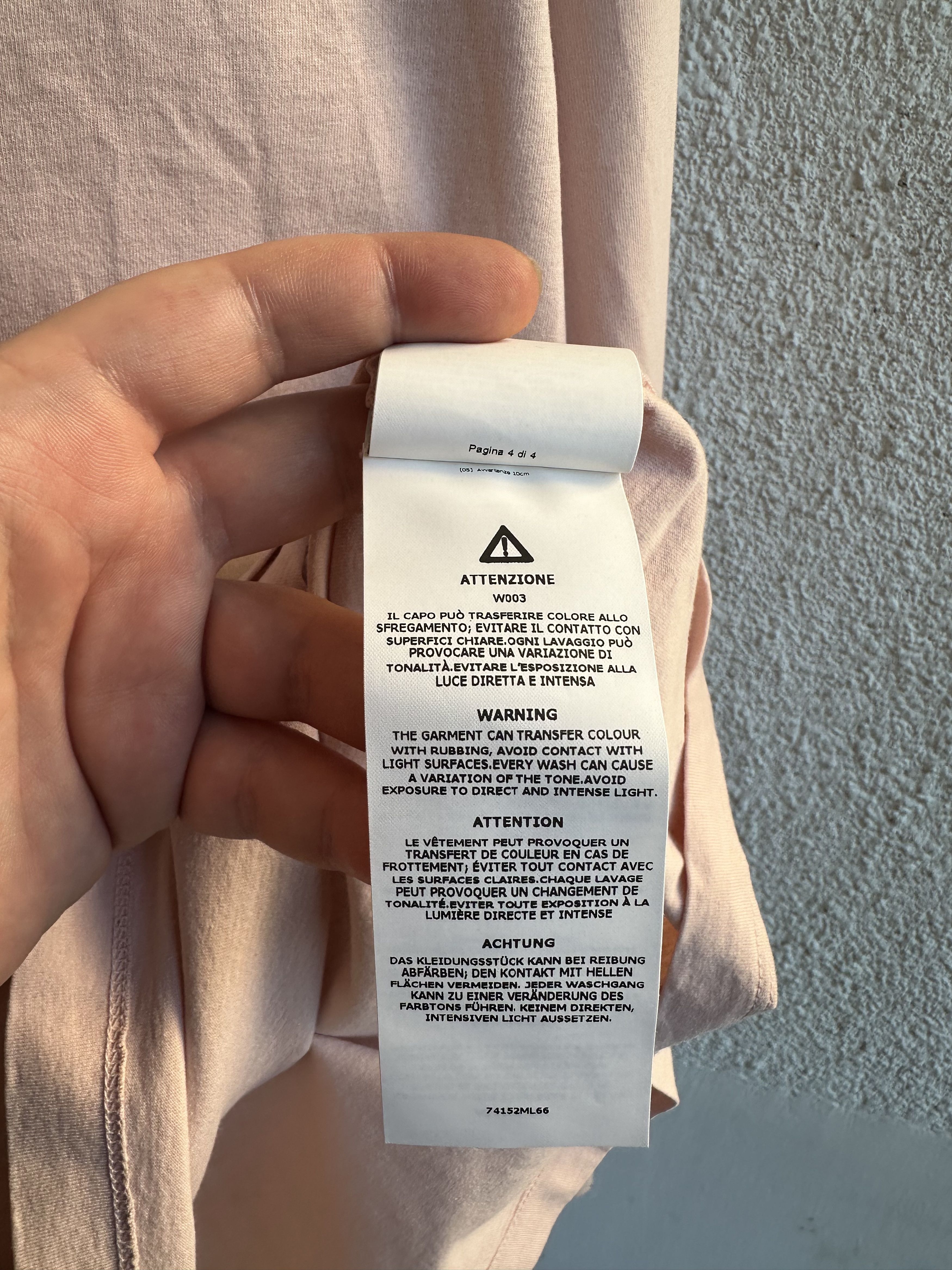 Stone Island PINK BLOCK TWO LONGSLEEVE Size US L / EU 52-54 / 3 - 7 Thumbnail