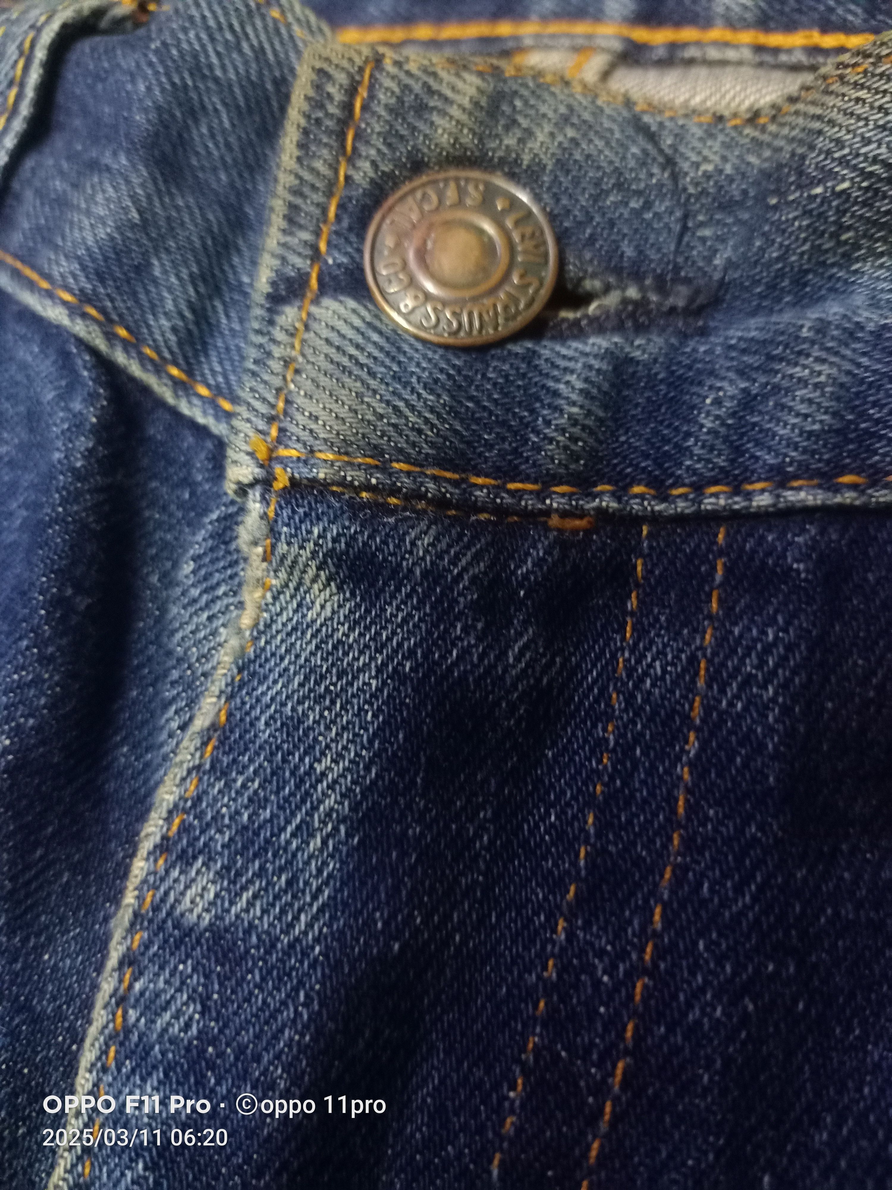4GSELLER × Levi's Vintage Clothing Levis Vintage Clothing 551Z XX Trashed Red Selvedge Size US 30 / EU 46 - 15 Thumbnail