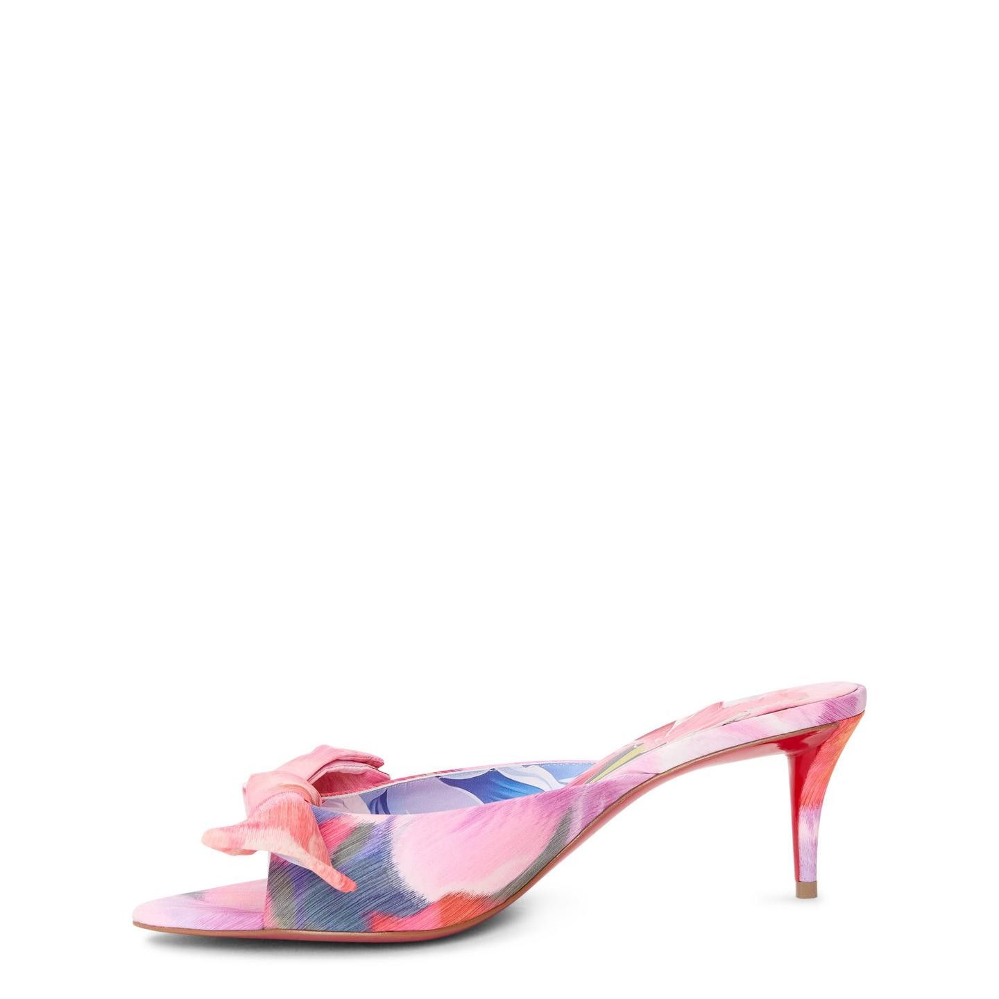 Christian Louboutin os11x0526 Heeled Mules in Multicolor Size US 8 / IT 38 - 2 Thumbnail